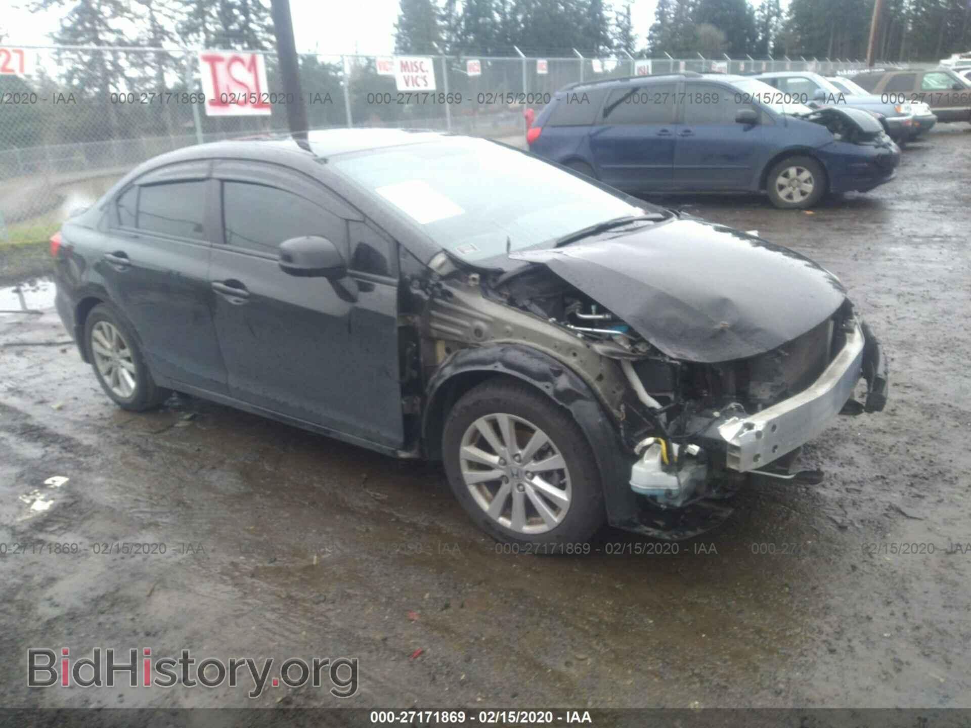 Фотография 2HGFB2F82CH306843 - HONDA CIVIC 2012