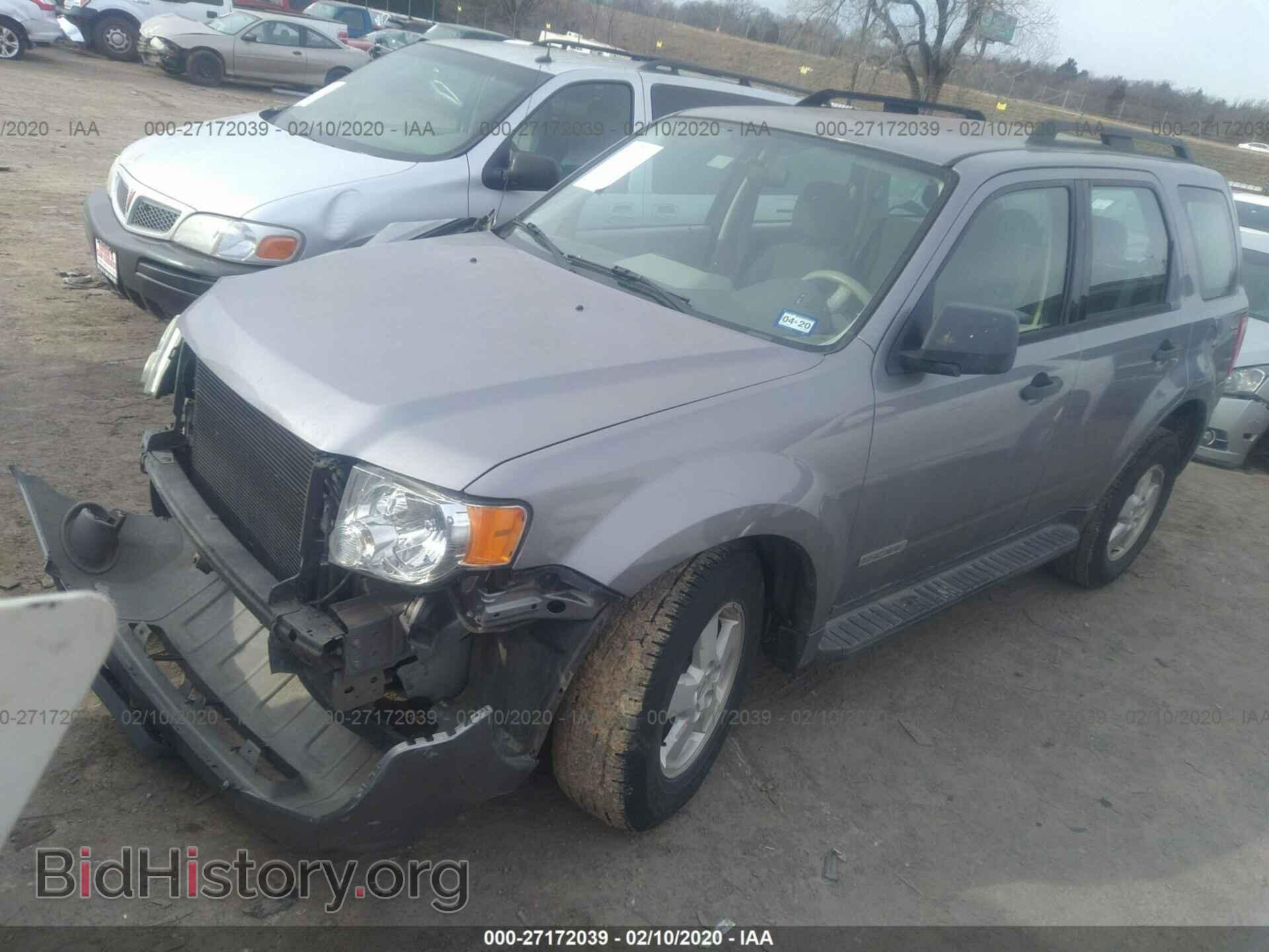 2008 FORD ESCAPE - VIN: 1FMCU92ZX8KD23839 - Фото 2