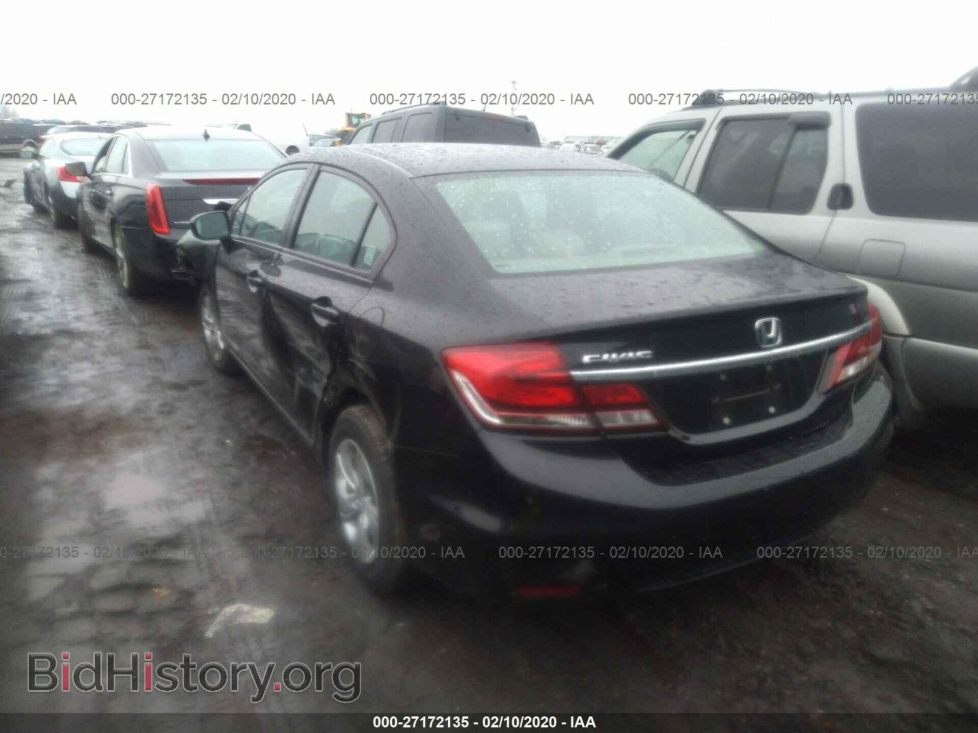 2014 HONDA CIVIC - VIN: 2HGFB2F56EH505905 - Фото 3