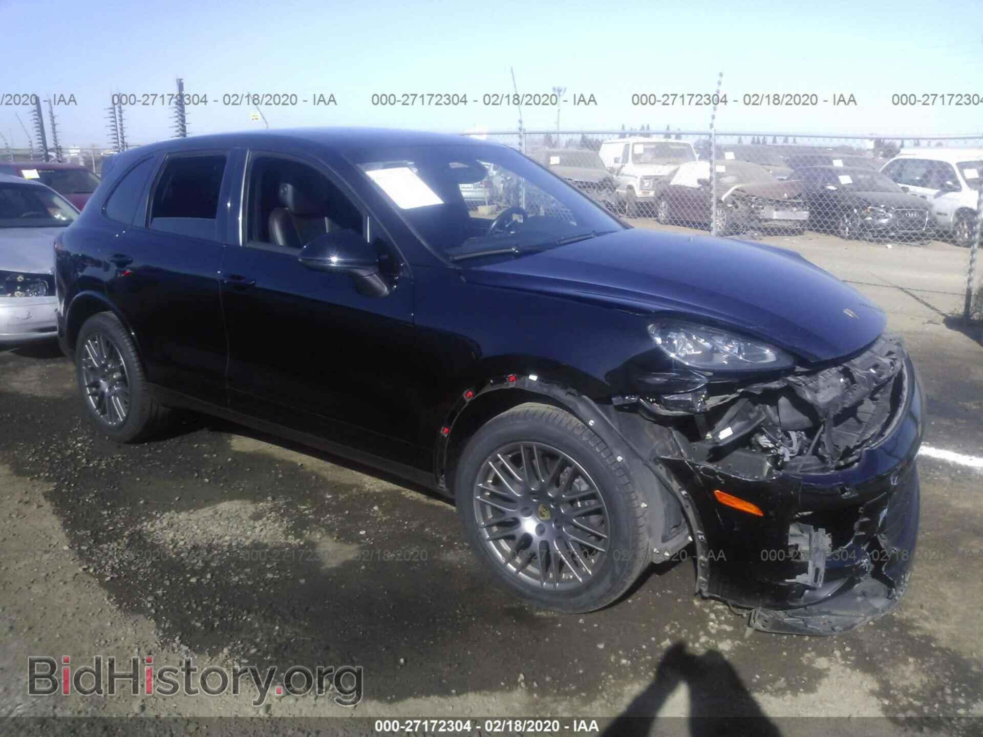 Фотография WP1AA2A23HKA86559 - PORSCHE CAYENNE 2017