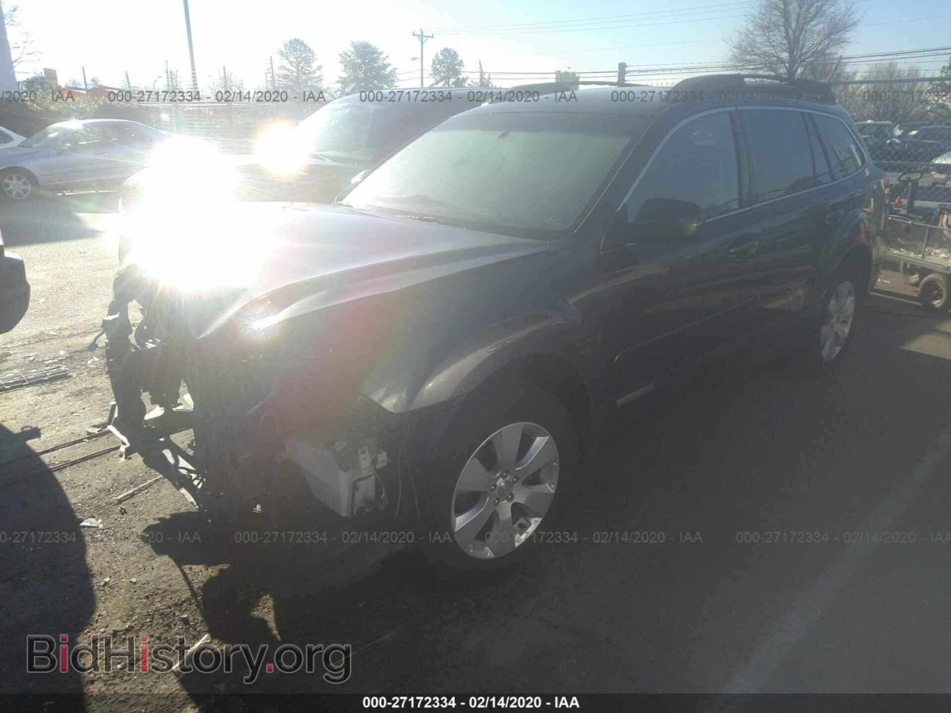 2011 SUBARU OUTBACK - VIN: 4S4BRBGC4B3383397 - Фото 2