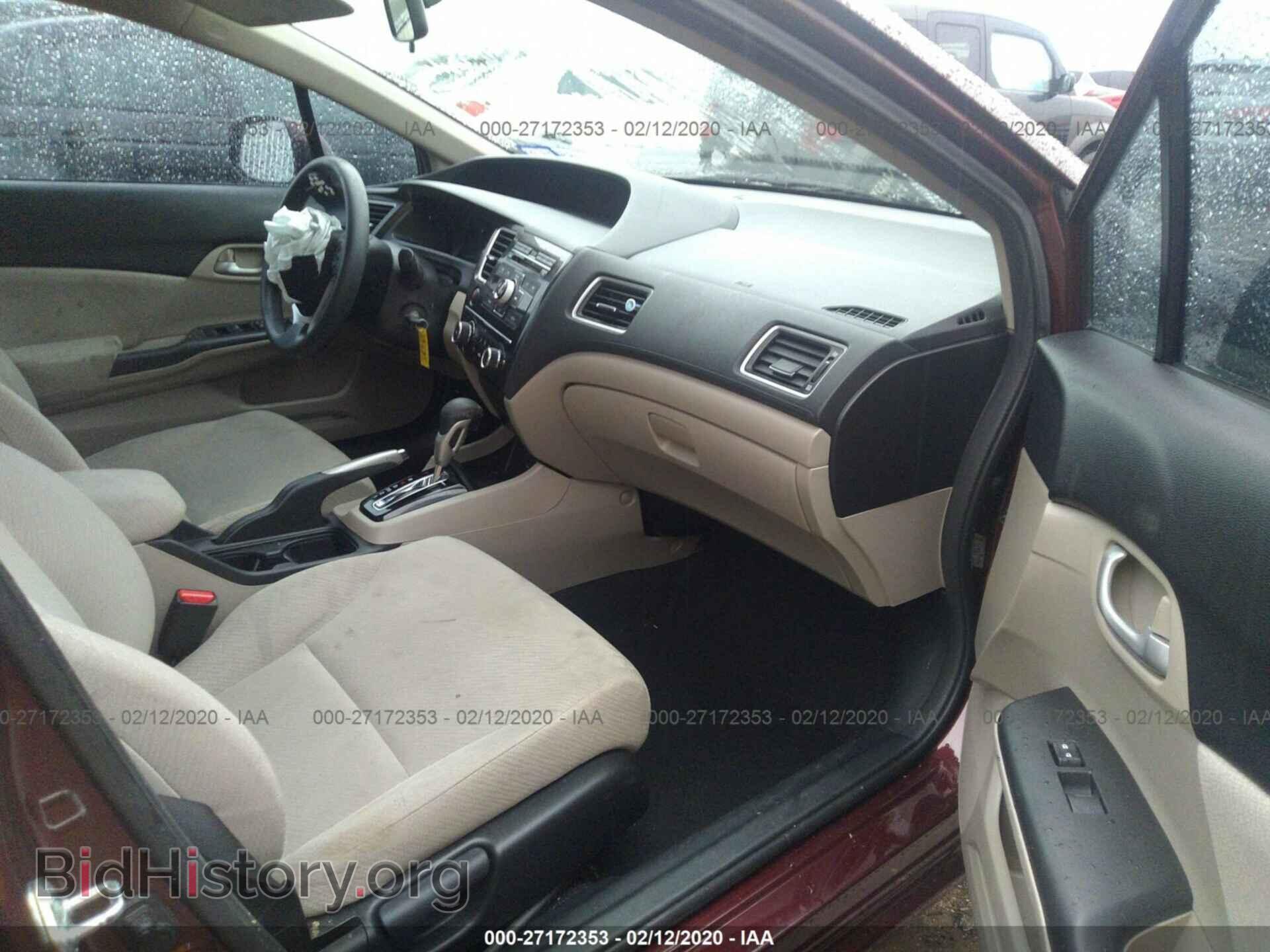 2013 HONDA CIVIC - VIN: 19XFB2F51DE022637 - Фото 5