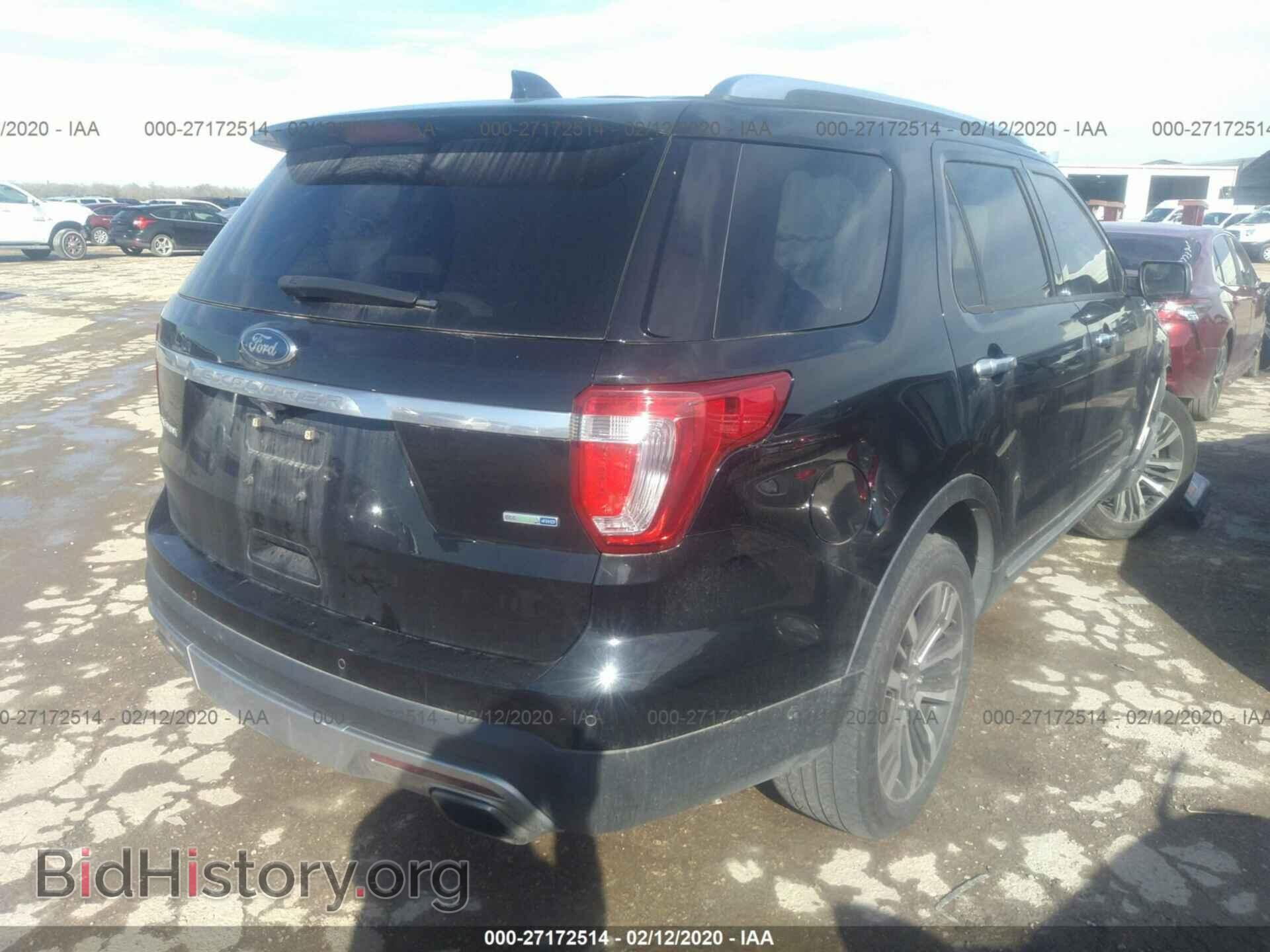 2016 FORD EXPLORER - VIN: 1FM5K8HT4GGB71781 - Фото 4
