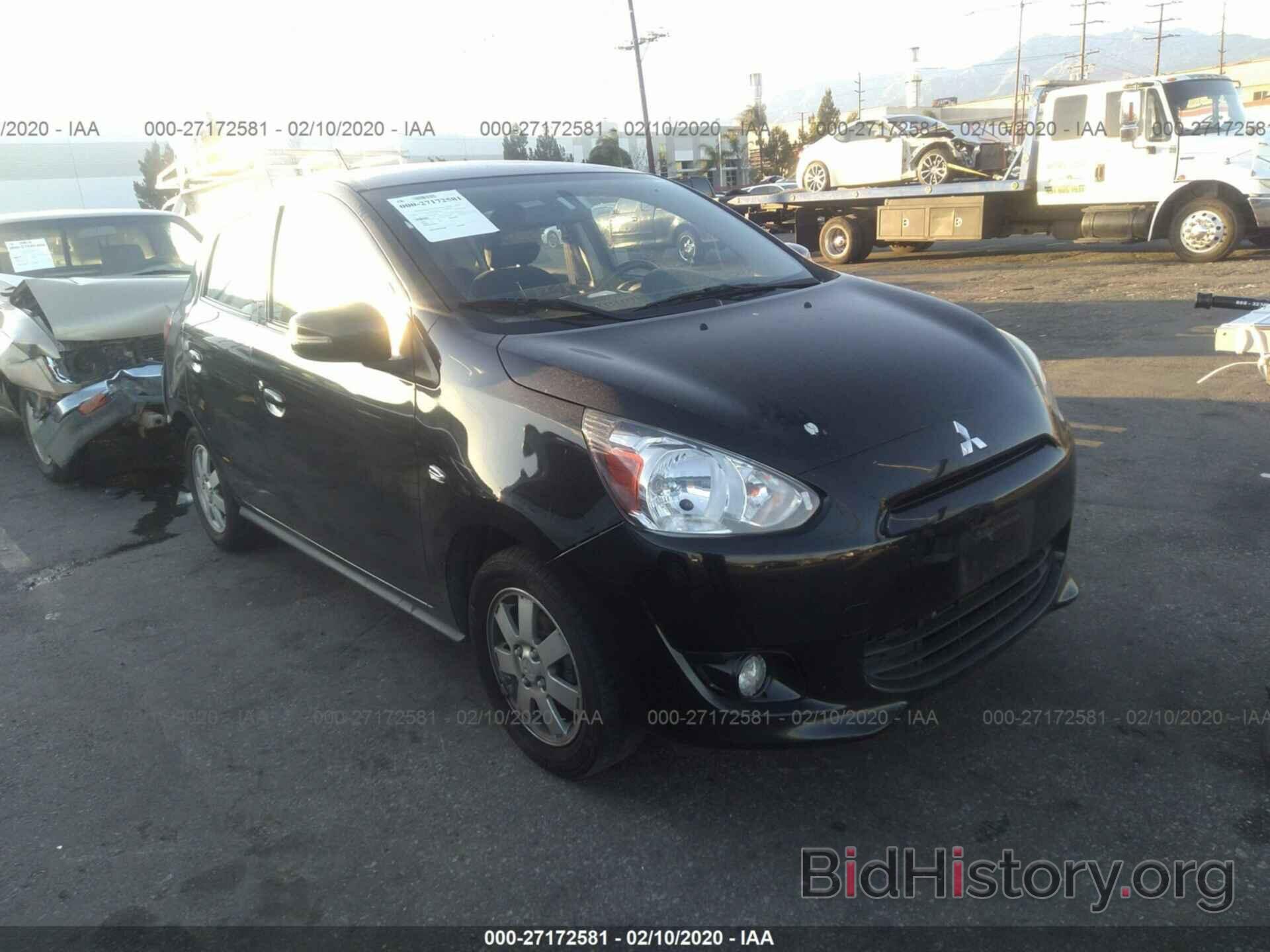 Photo ML32A4HJXFH039427 - MITSUBISHI MIRAGE 2015