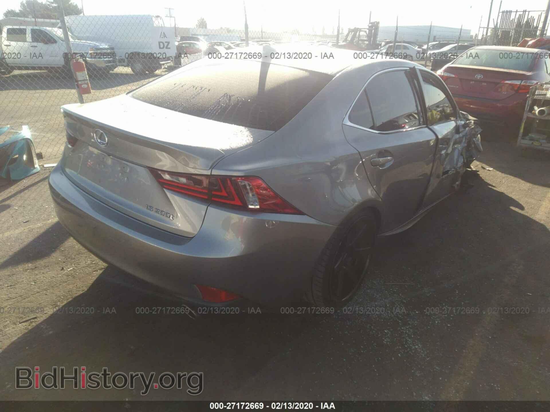 2016 LEXUS IS - VIN: JTHBA1D24G5019606 - Фото 4