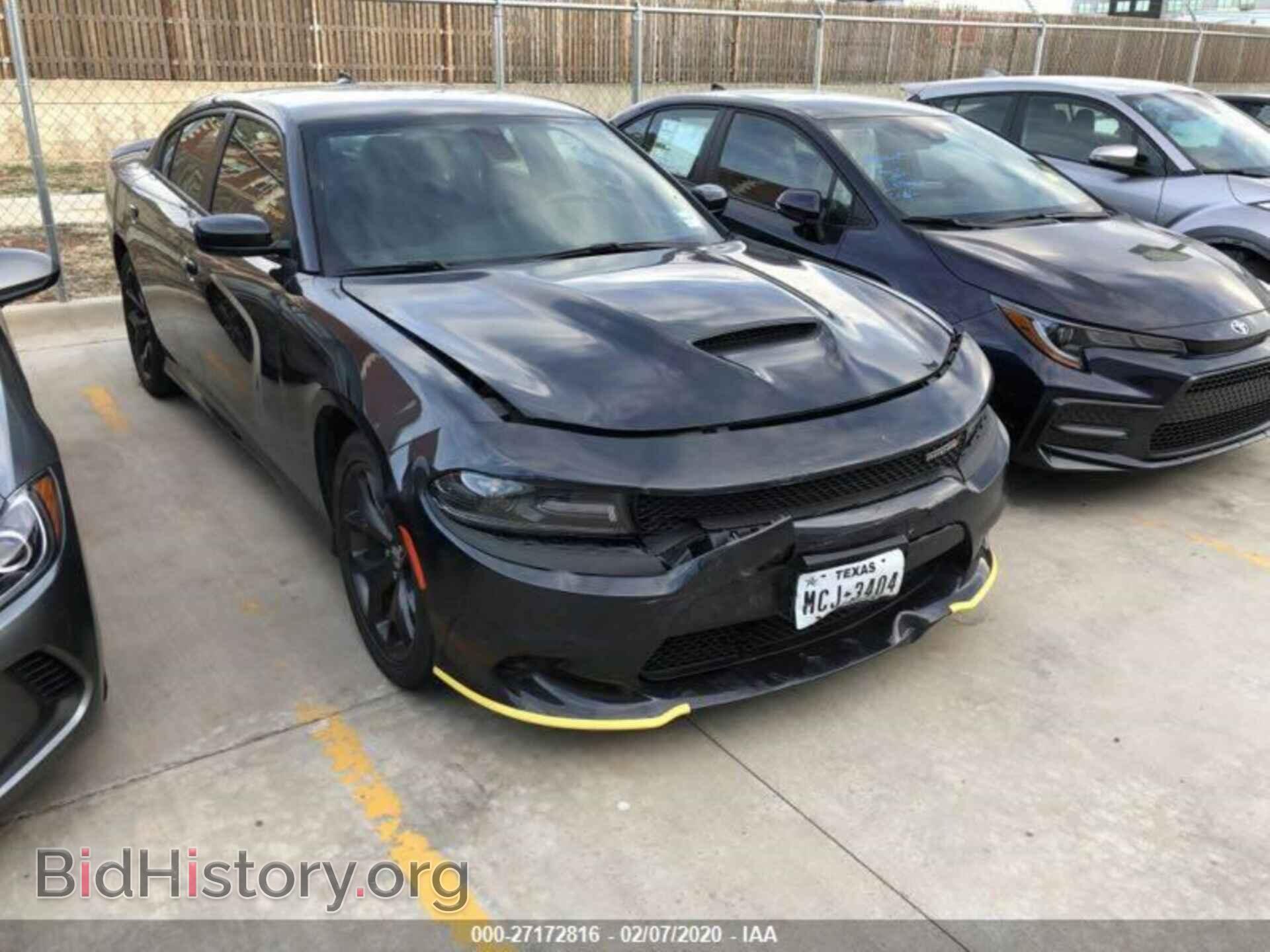 Photo 2C3CDXHG7KH678145 - DODGE CHARGER 2019