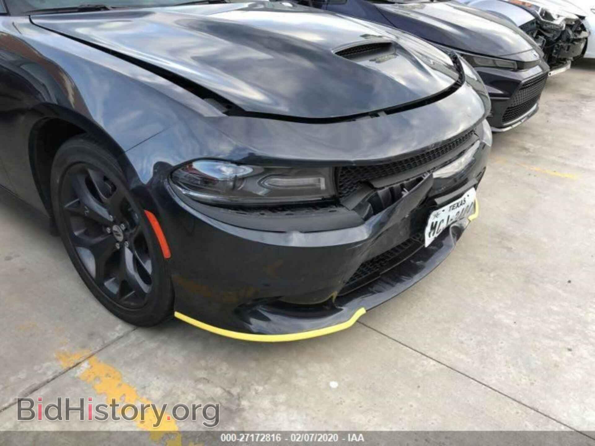 2019 DODGE CHARGER - VIN: 2C3CDXHG7KH678145 - Фото 2