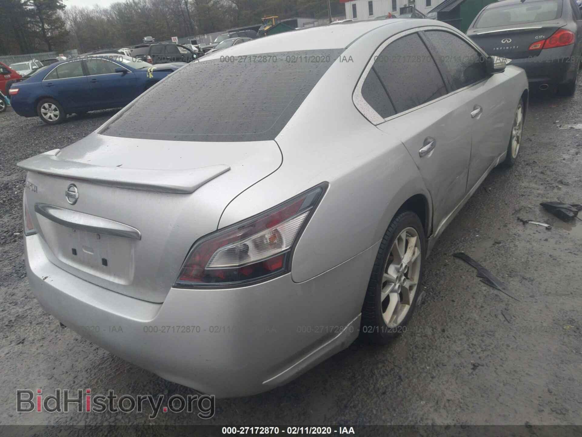 2012 NISSAN MAXIMA - VIN: 1N4AA5AP8CC859825 - Фото 4