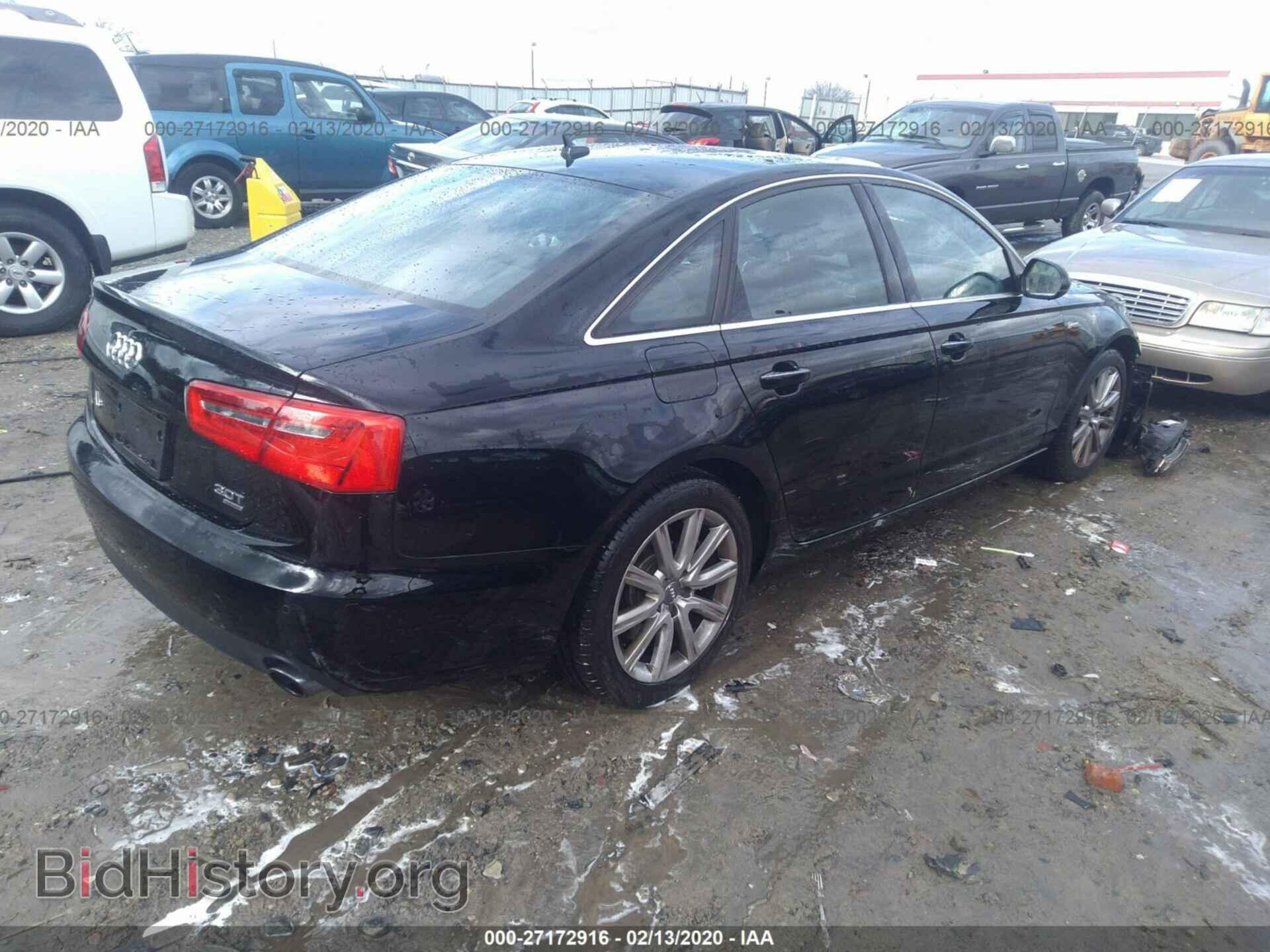 2013 AUDI A6 - VIN: WAUGGAFC1DN053975 - Фото 4