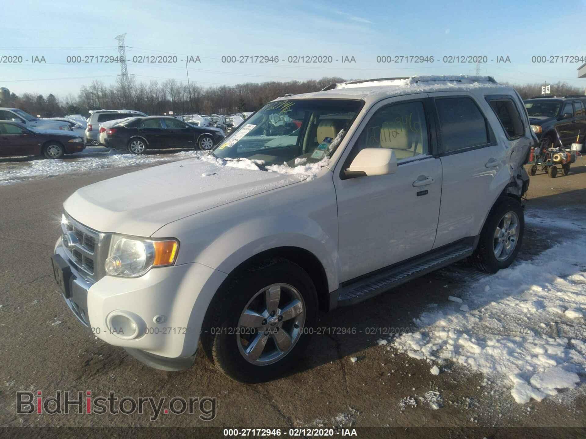 2011 FORD ESCAPE - VIN: 1FMCU0EG8BKA37985 - Фото 2