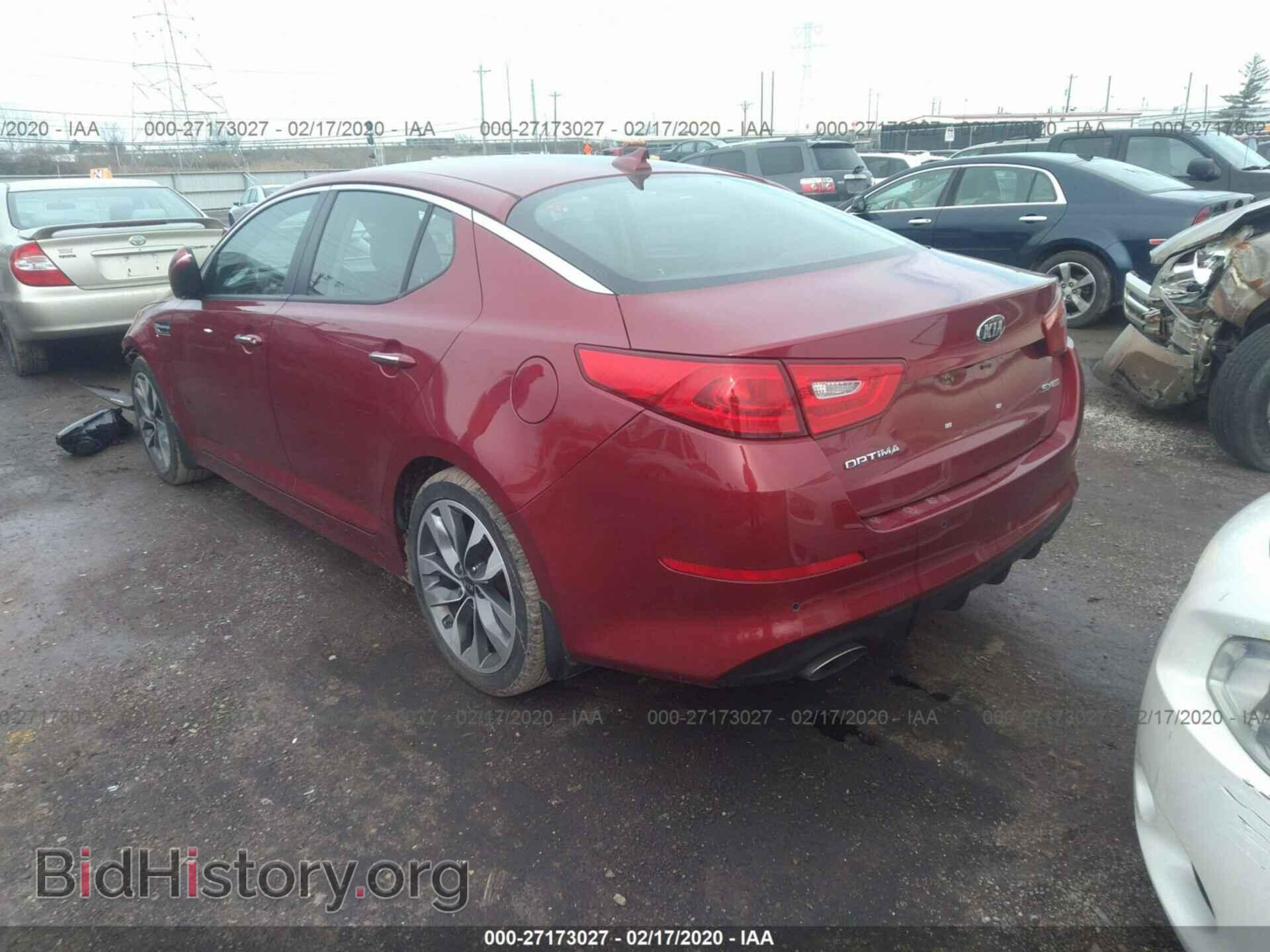 2015 KIA OPTIMA - VIN: 5XXGR4A77FG517262 - Фото 3