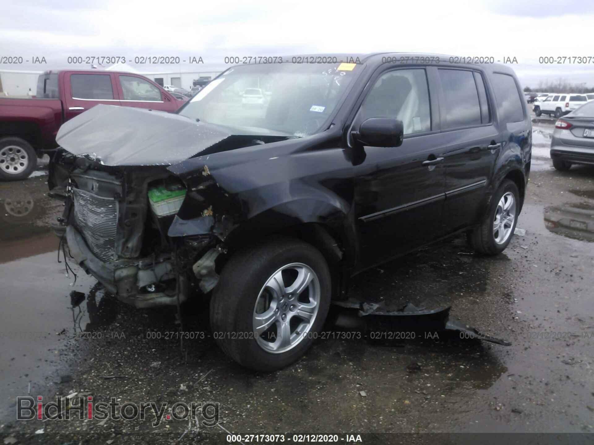 2012 HONDA PILOT - VIN: 5FNYF3H49CB035684 - Фото 2