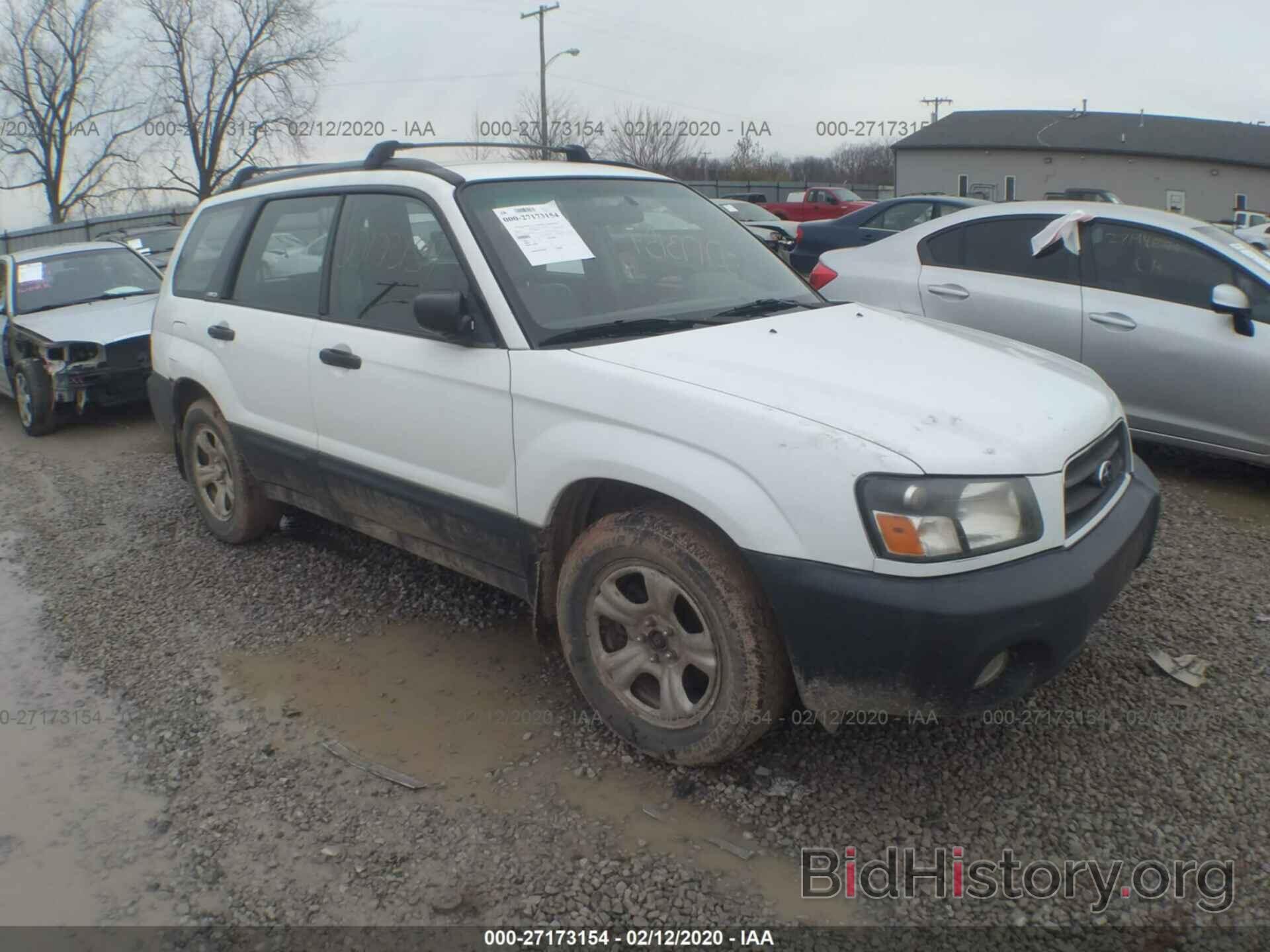 Photo JF1SG63664H765511 - SUBARU FORESTER 2004