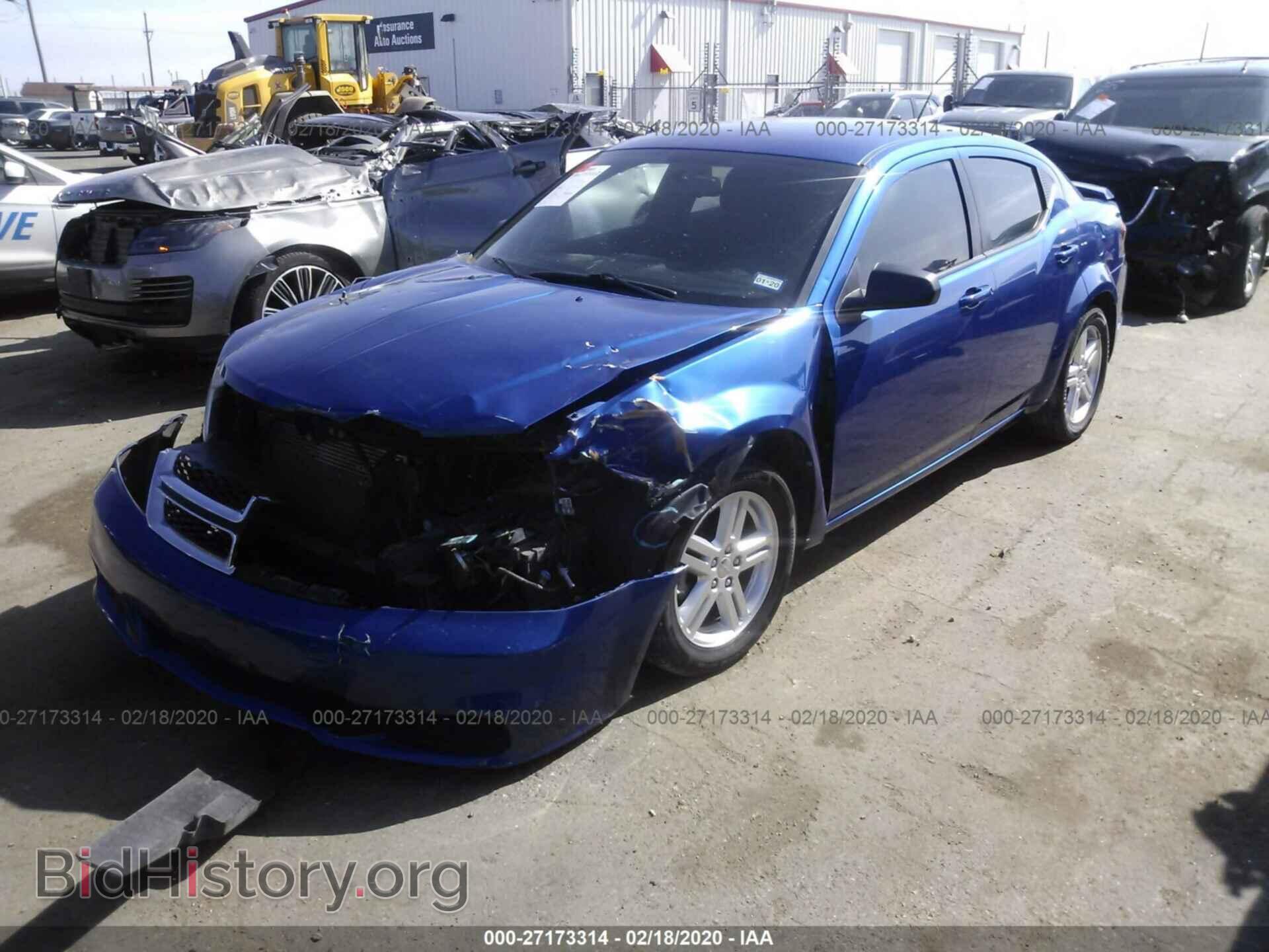 2013 DODGE AVENGER - VIN: 1C3CDZAG2DN582729 - Фото 2