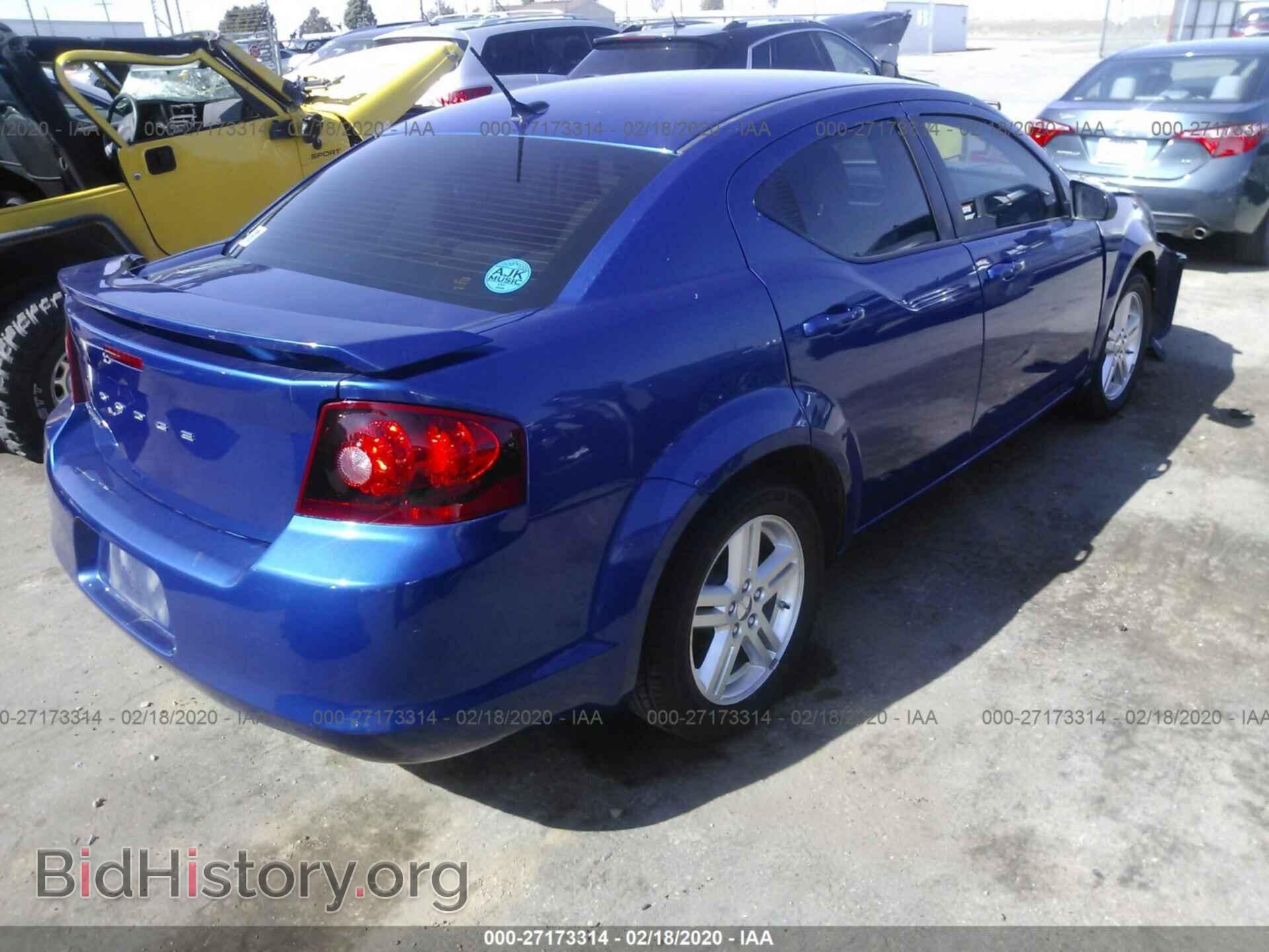 2013 DODGE AVENGER - VIN: 1C3CDZAG2DN582729 - Фото 4