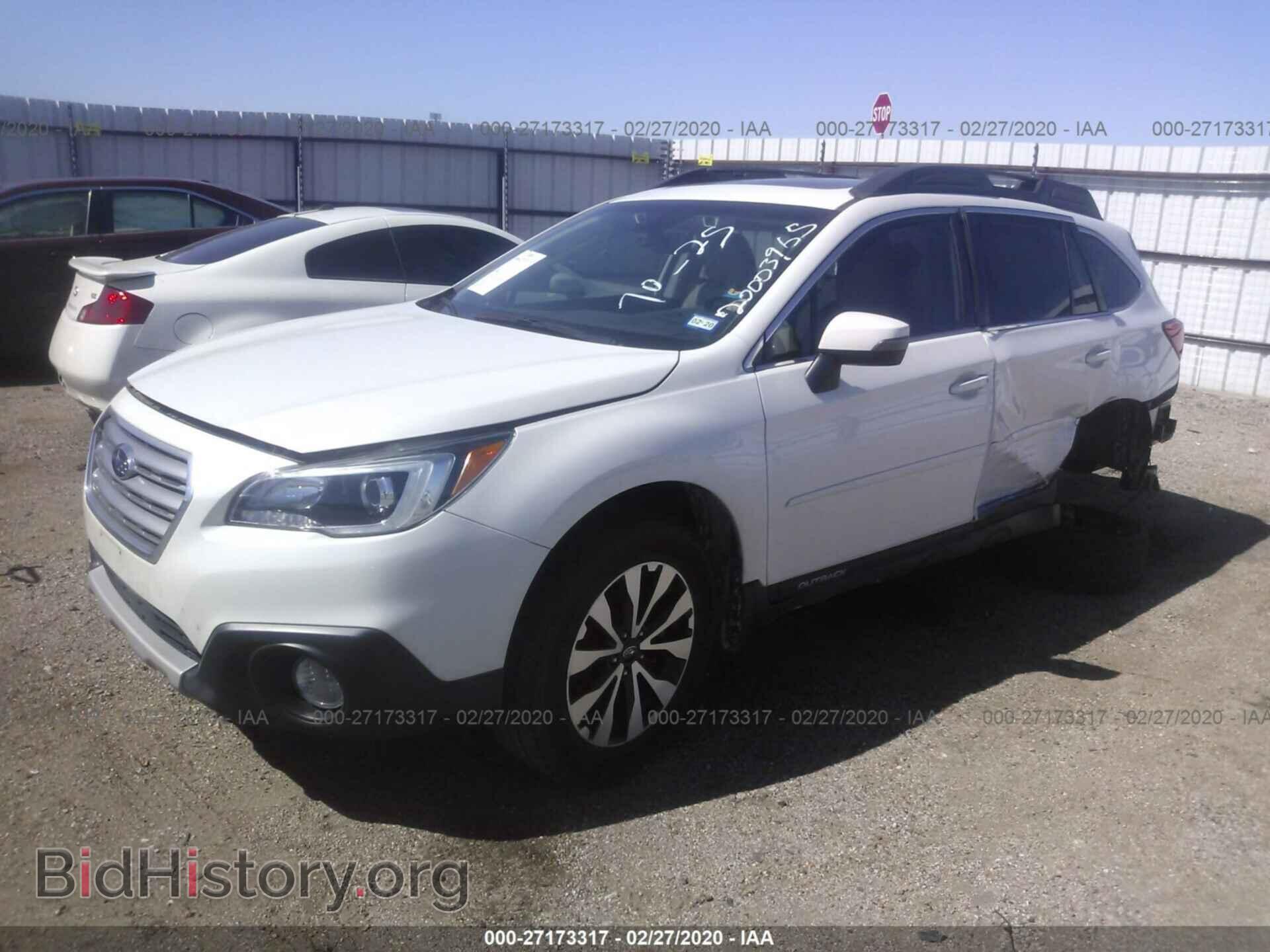2017 SUBARU OUTBACK - VIN: 4S4BSANC9H3208184 - Фото 2