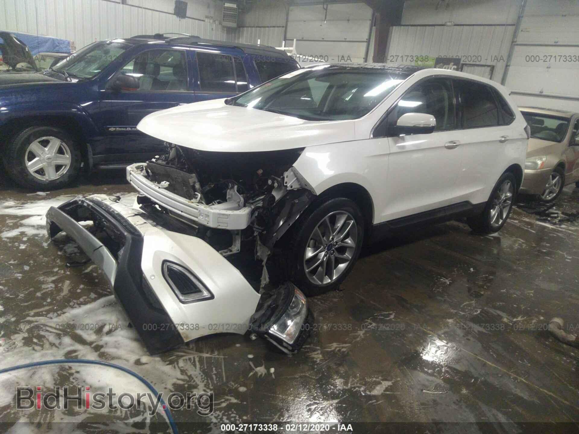 2015 FORD EDGE - VIN: 2FMPK3K92FBB80557 - Photo 2