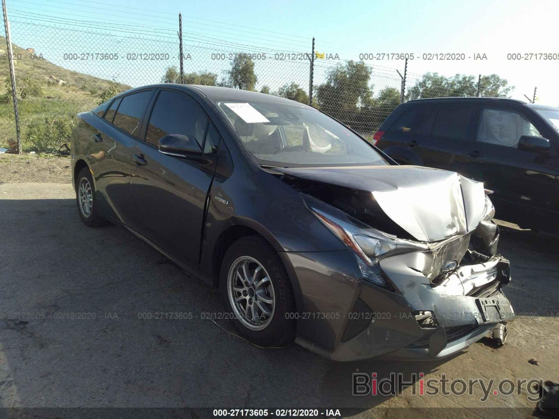 Photo JTDKBRFU2J3077342 - TOYOTA PRIUS 2018