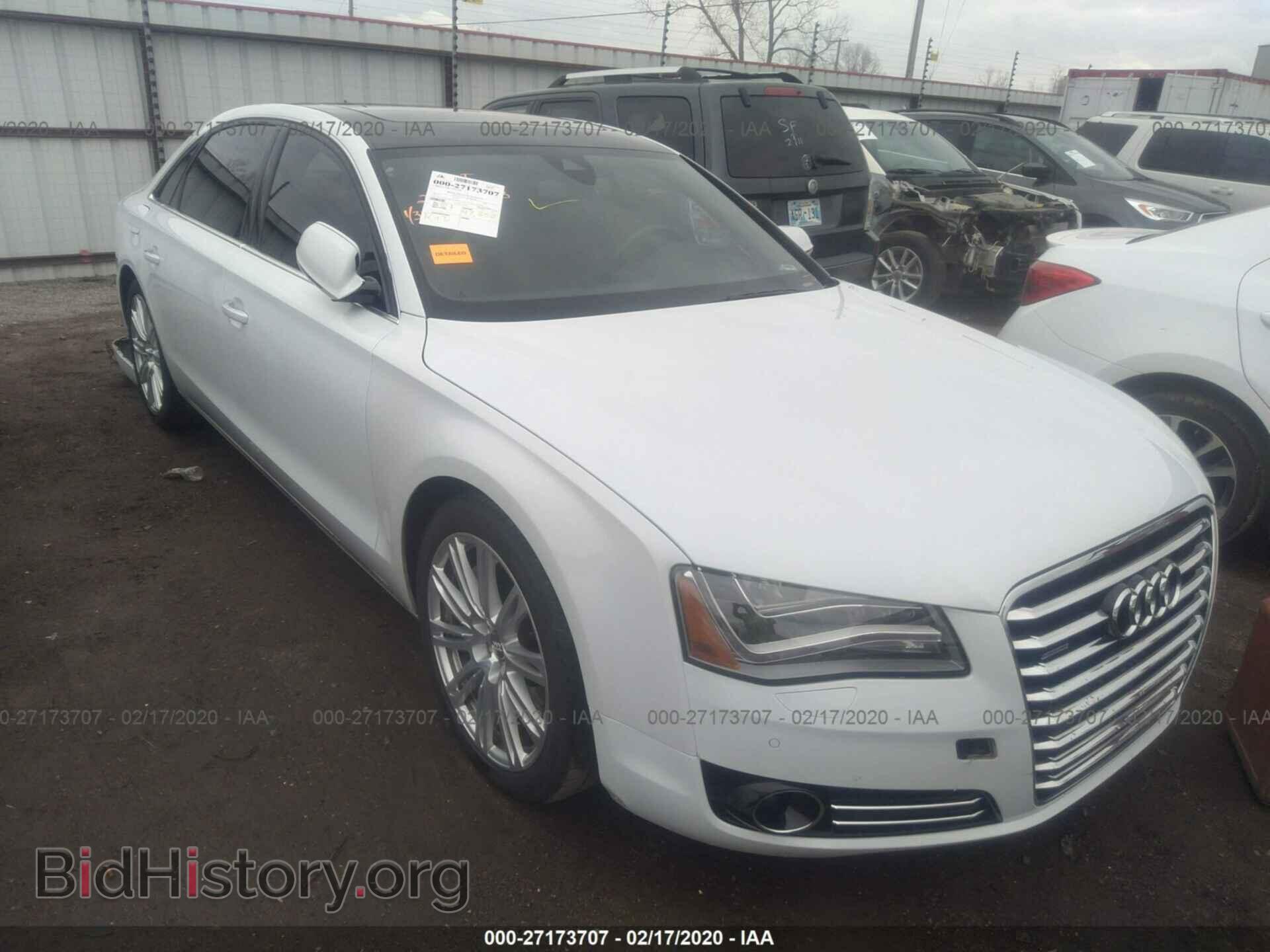 Photo WAURVAFD4CN012505 - AUDI A8 2012