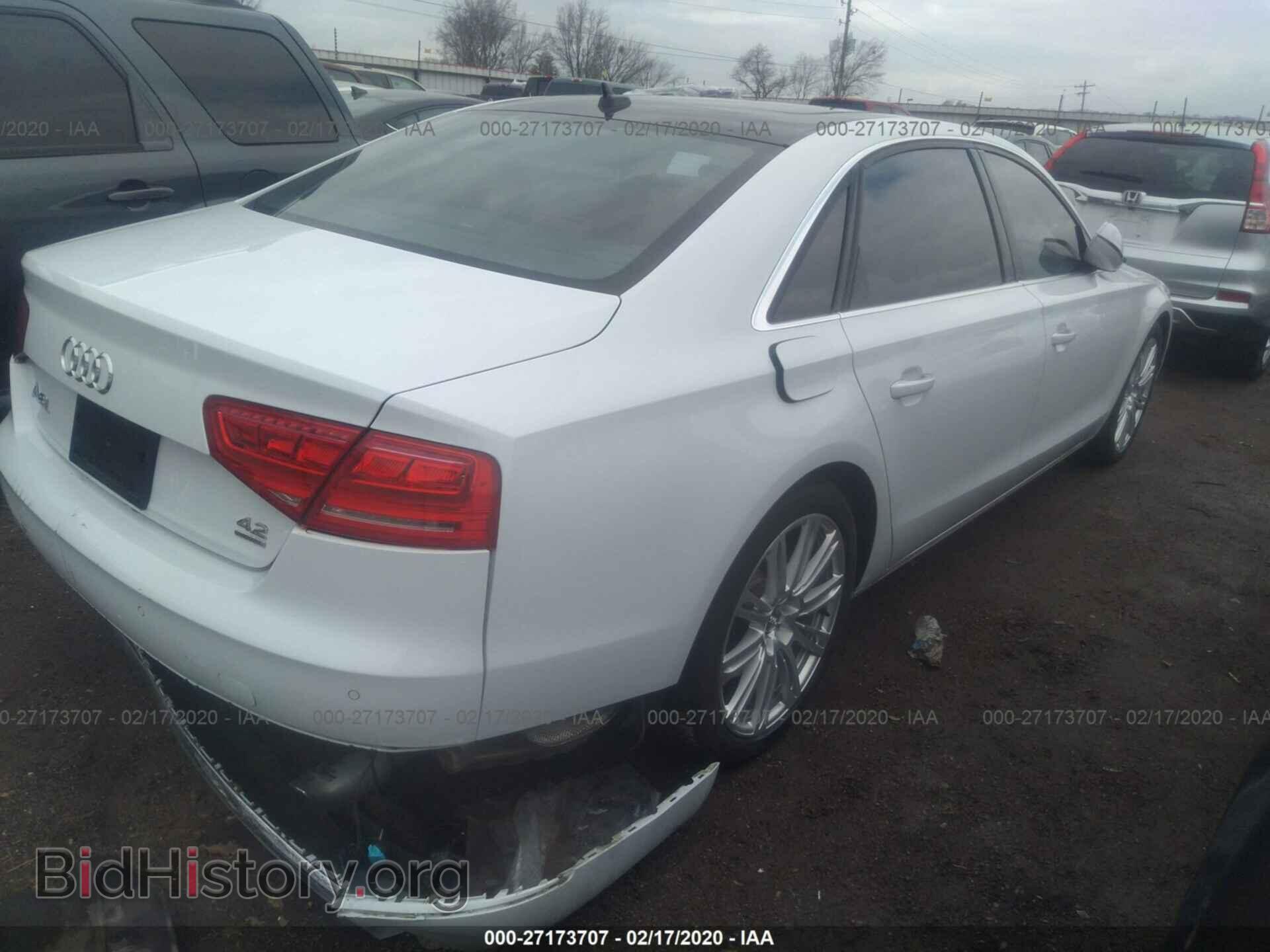 2012 AUDI A8 - VIN: WAURVAFD4CN012505 - Photo 4
