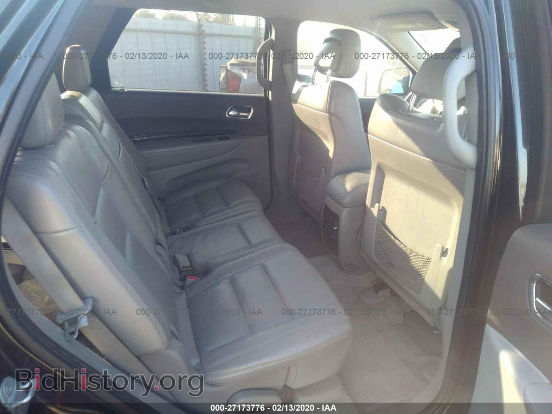 2013 DODGE DURANGO - VIN: 1C4RDHDG9DC700041 - Photo 8