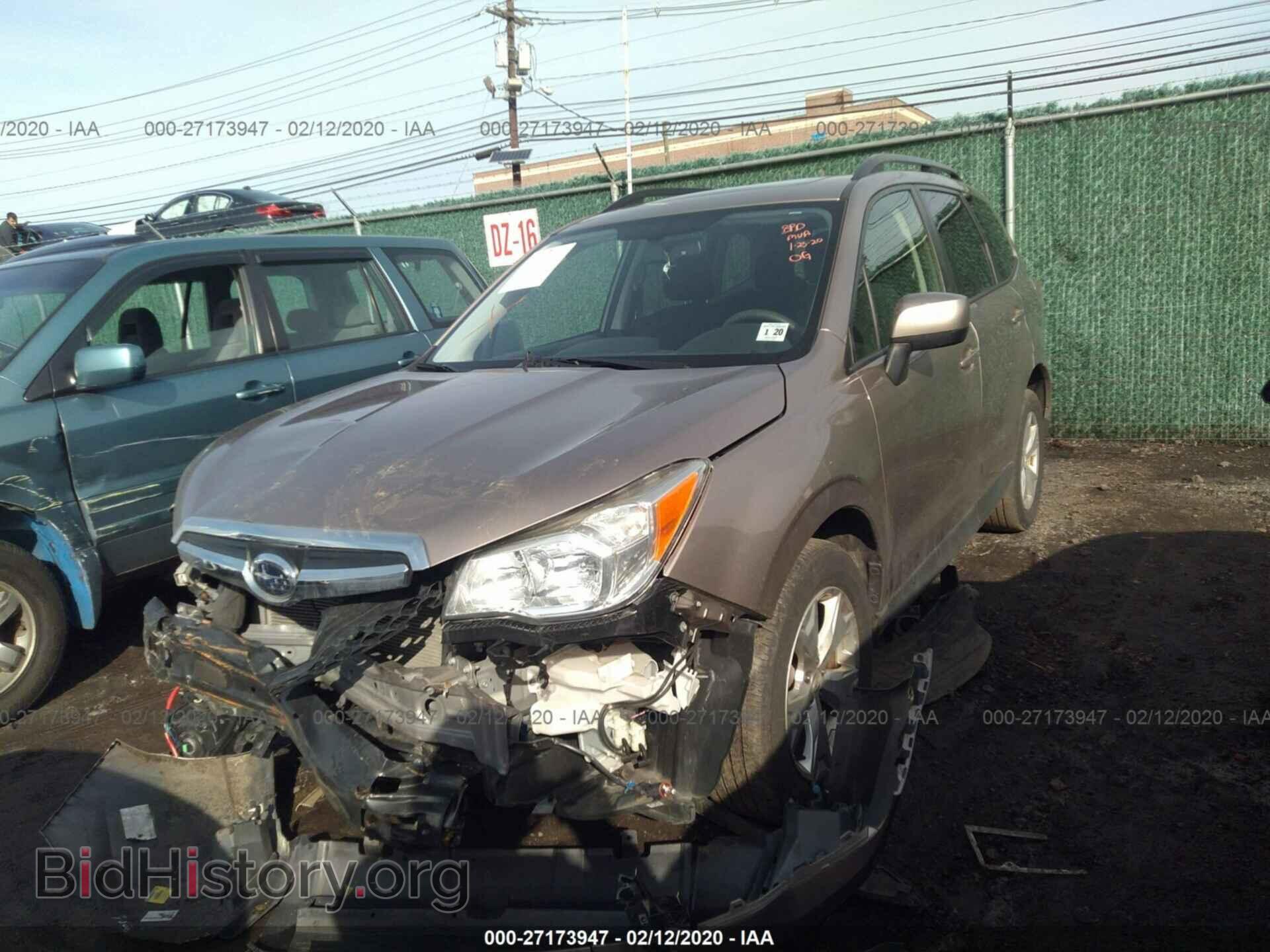 2015 SUBARU FORESTER - VIN: JF2SJADC8FH545441 - Фото 2