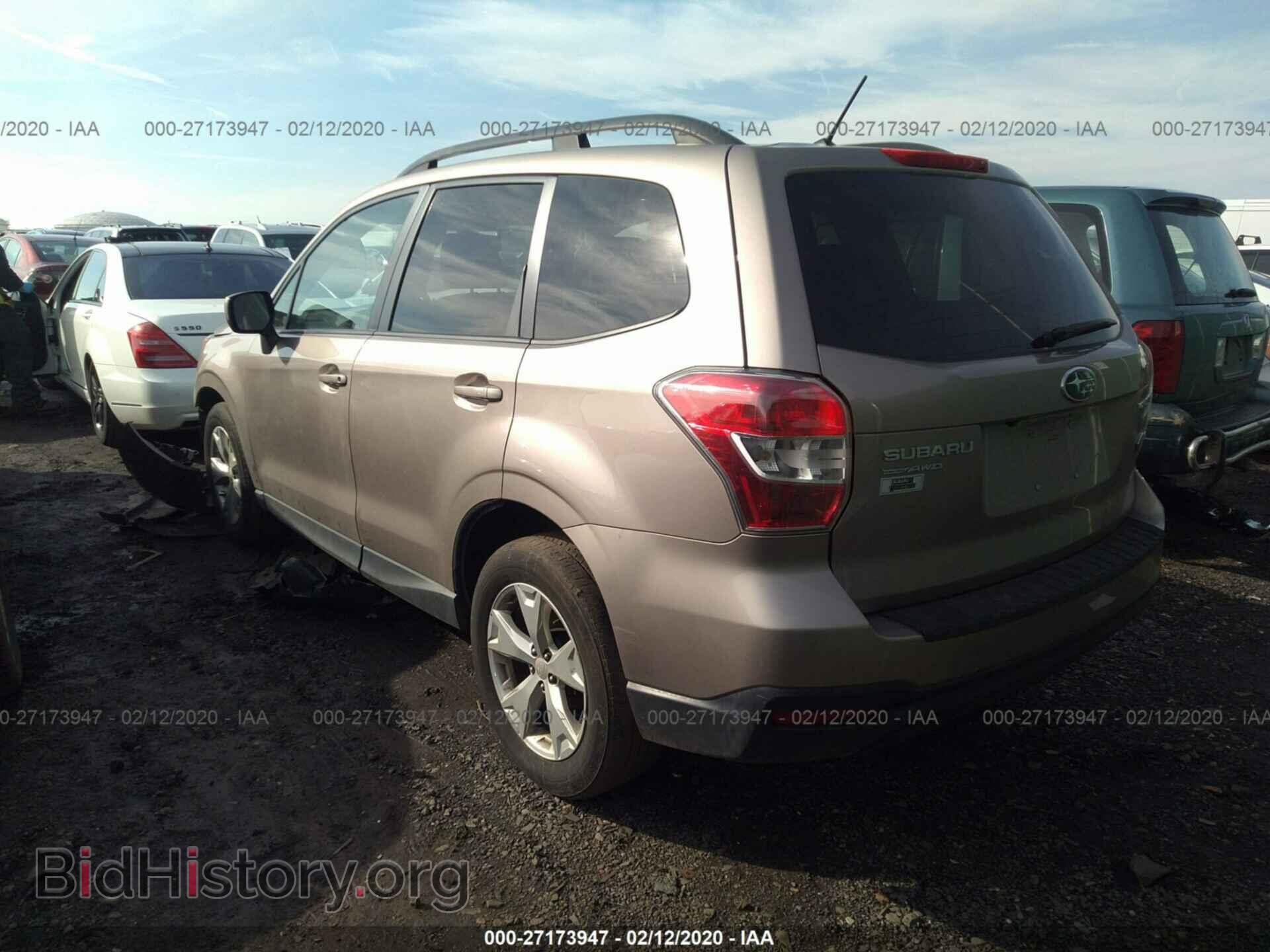 2015 SUBARU FORESTER - VIN: JF2SJADC8FH545441 - Фото 3