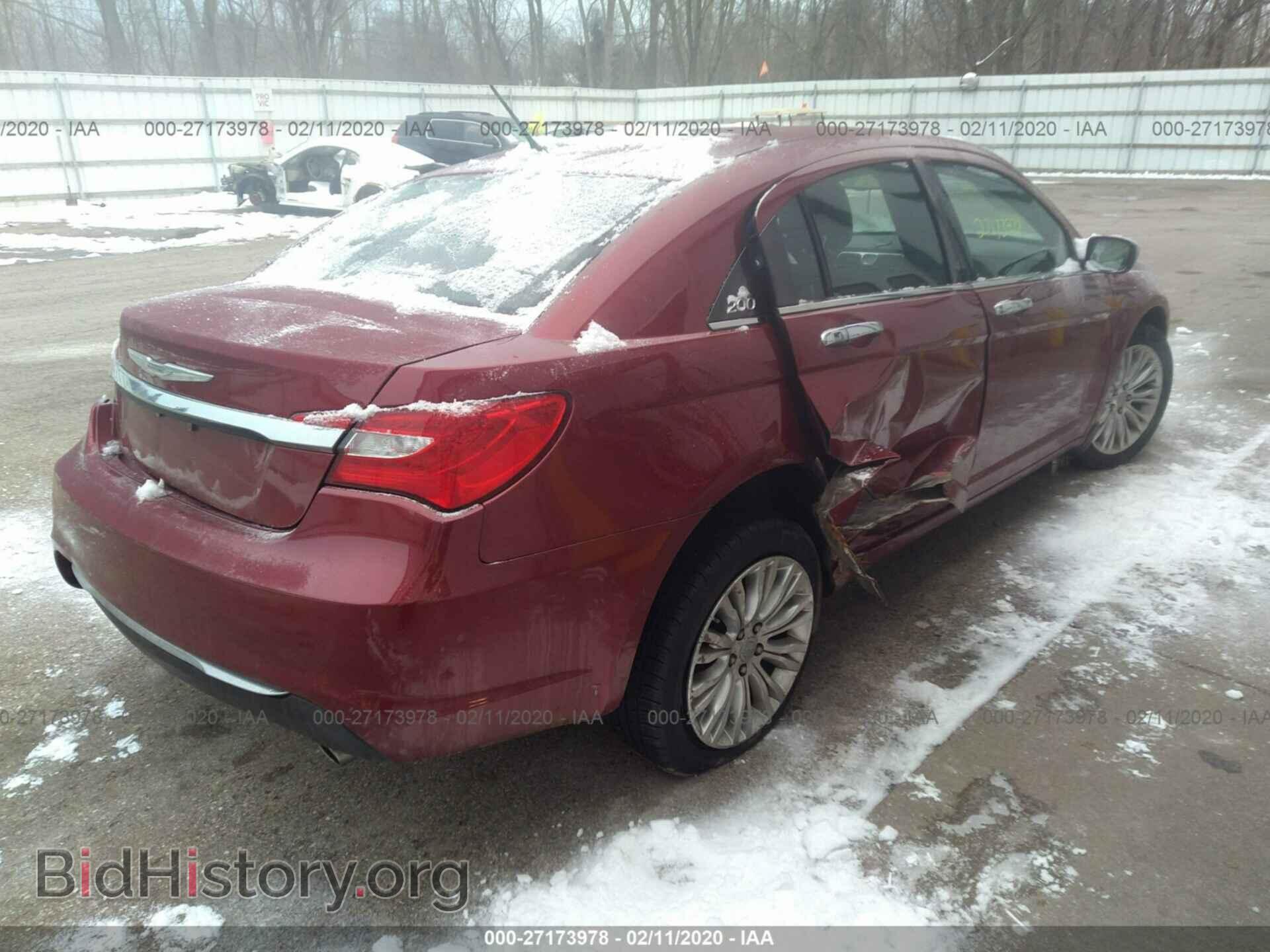 2011 CHRYSLER 200 - VIN: 1C3BC2FG2BN580166 - Фото 4