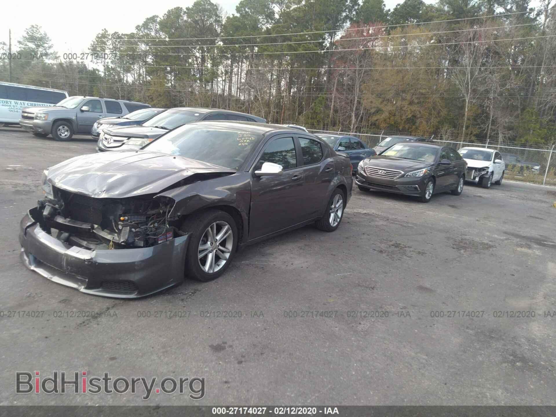 2014 DODGE AVENGER - VIN: 1C3CDZAB5EN190365 - Фото 2