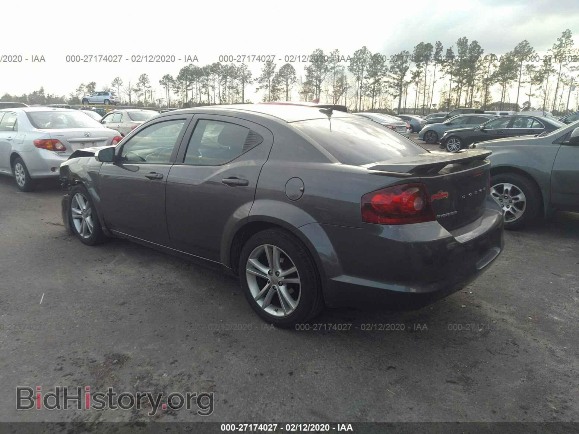 2014 DODGE AVENGER - VIN: 1C3CDZAB5EN190365 - Фото 3