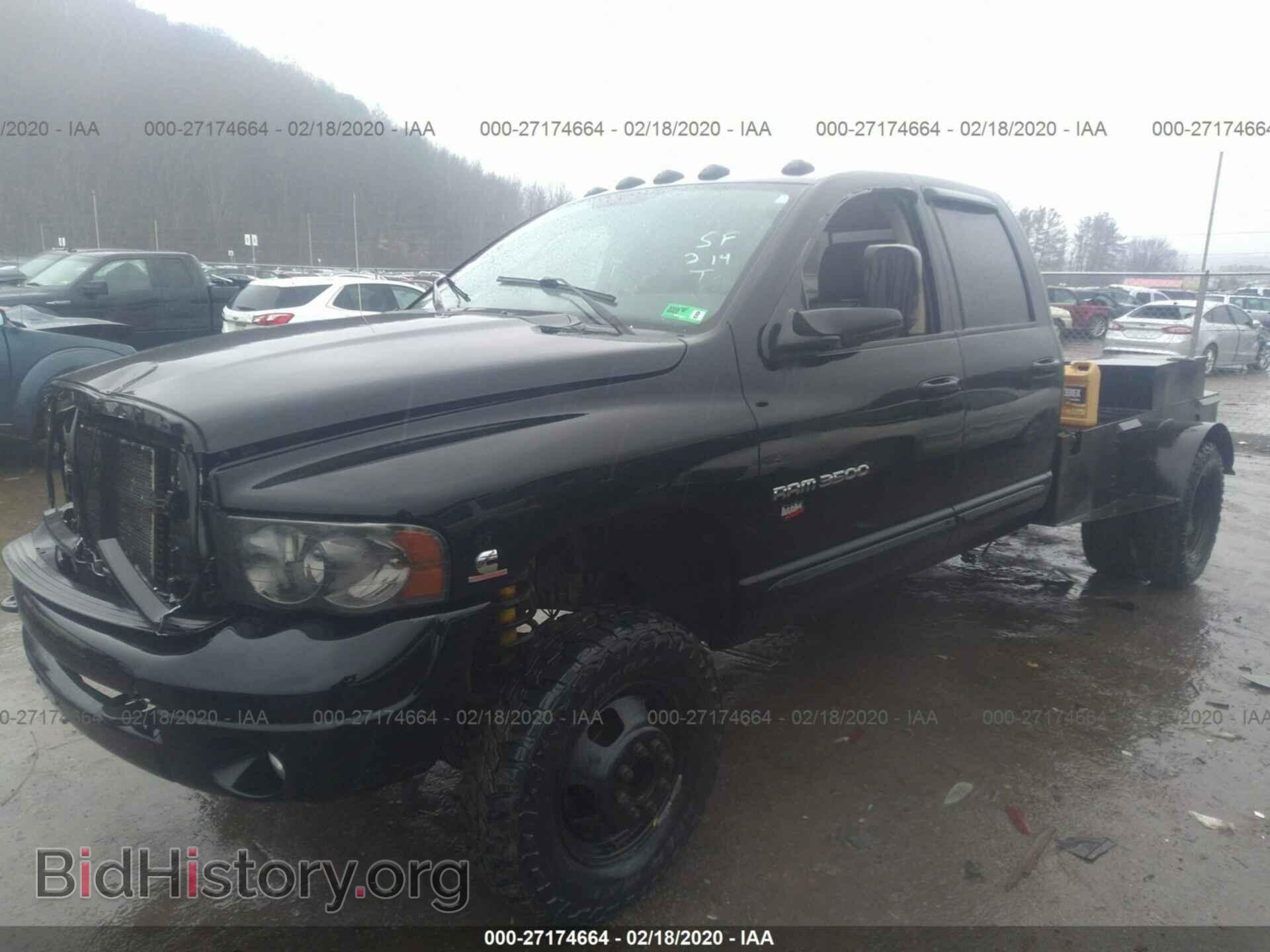 2004 DODGE RAM 3500 - VIN: 3D3MU48C14G117767 - Фото 2