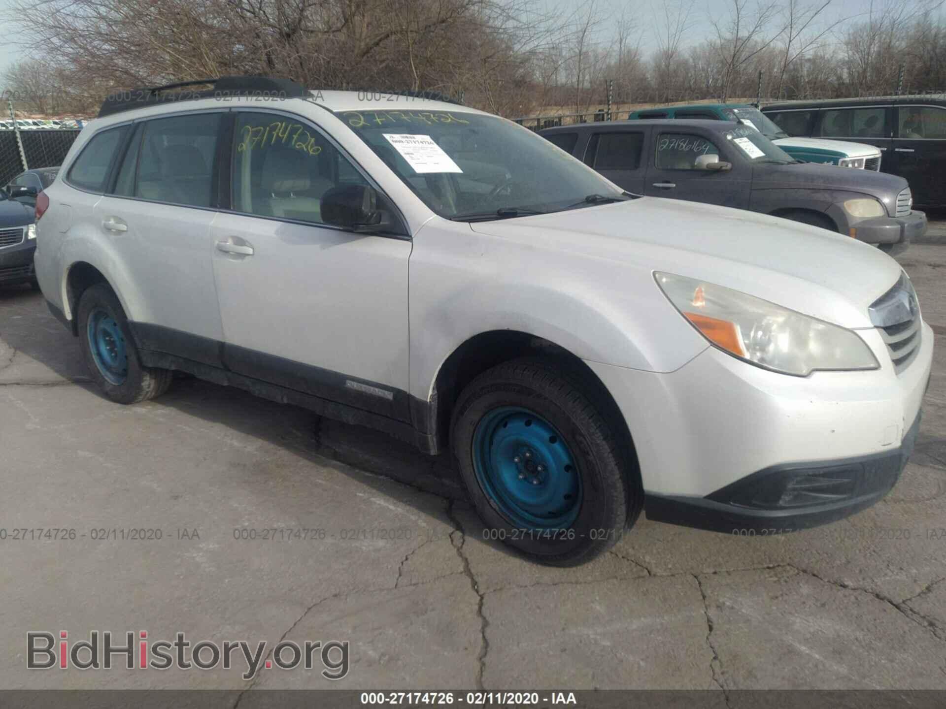 Фотография 4S4BRCAC2B3404939 - SUBARU OUTBACK 2011