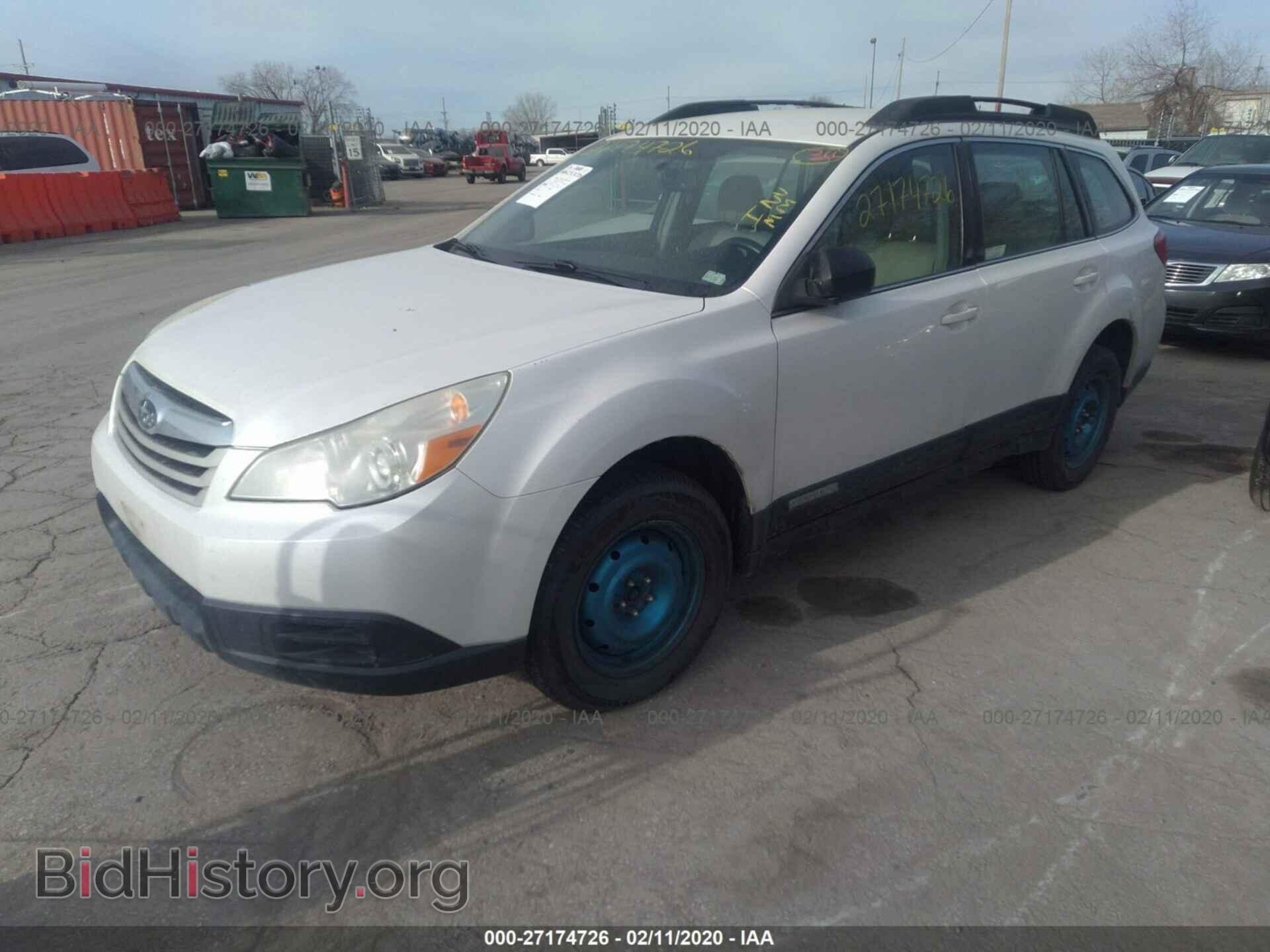 2011 SUBARU OUTBACK - VIN: 4S4BRCAC2B3404939 - Photo 2