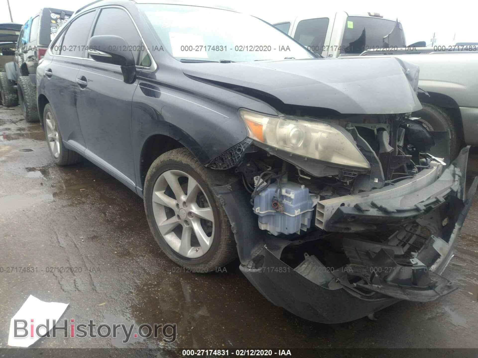 Фотография 2T2ZK1BA2AC028589 - LEXUS RX 2010