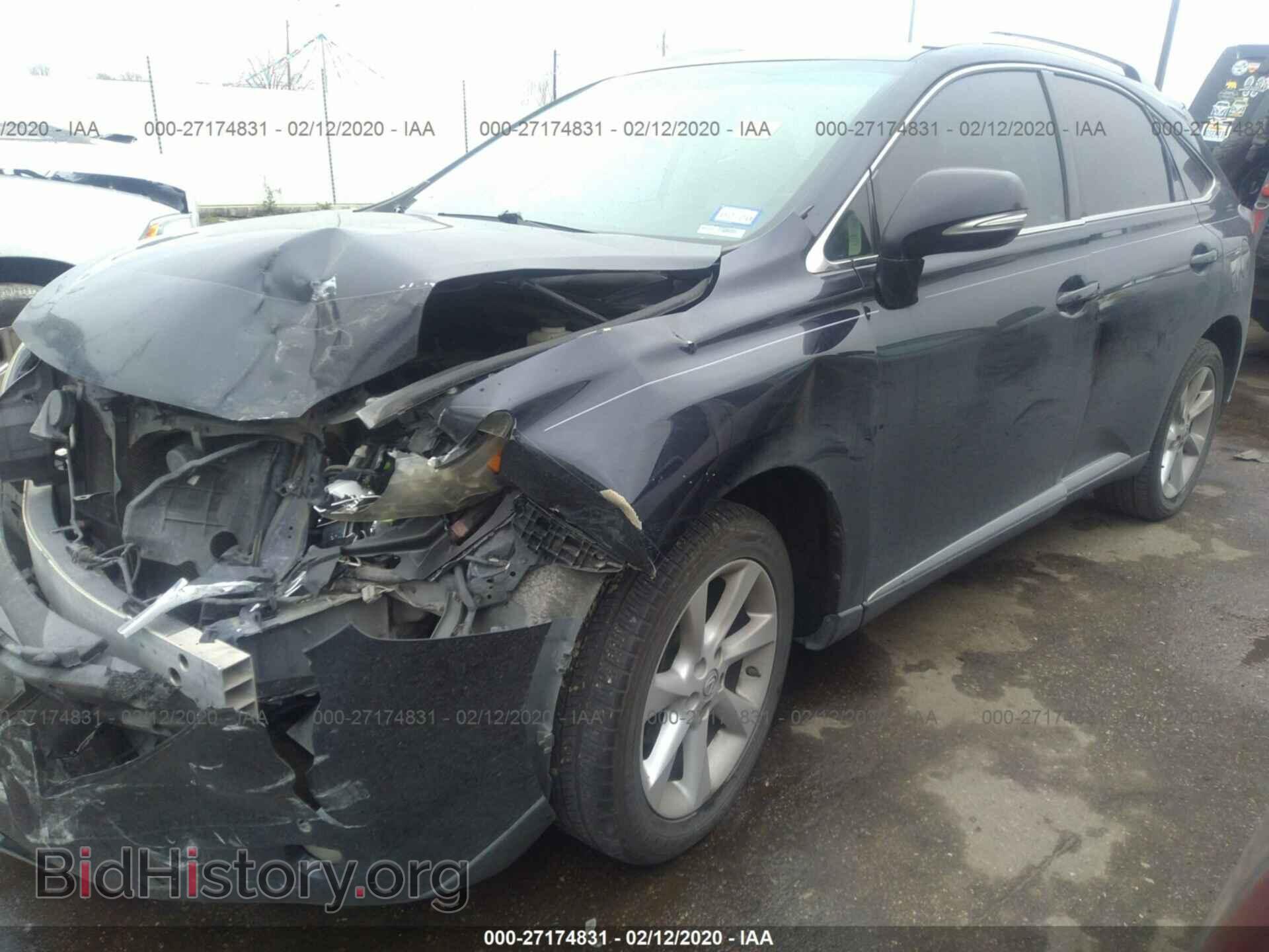 2010 LEXUS RX - VIN: 2T2ZK1BA2AC028589 - Фото 2