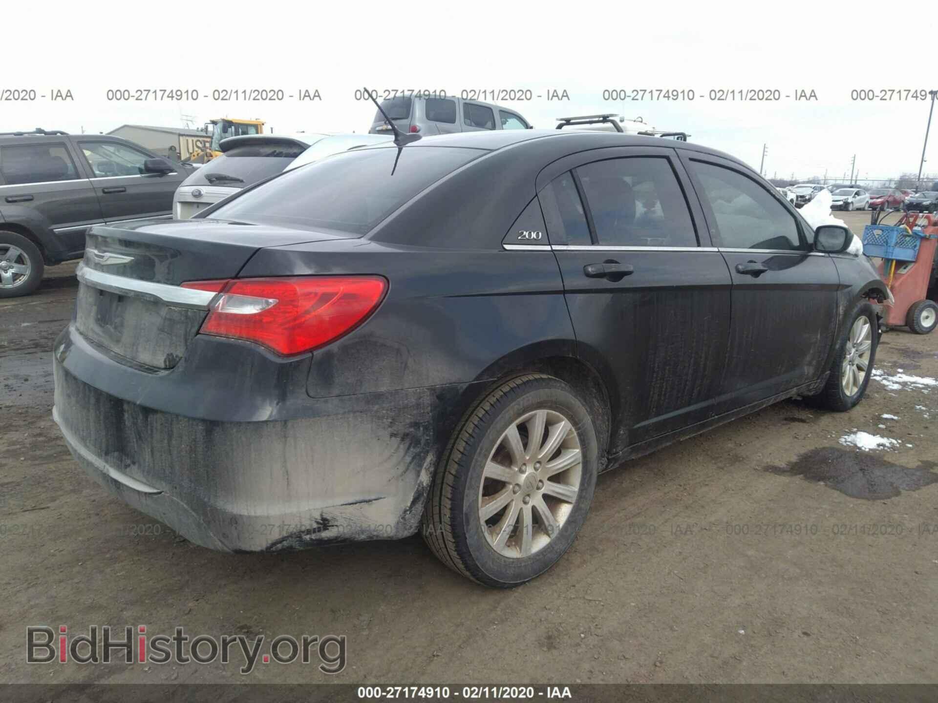 2012 CHRYSLER 200 - VIN: 1C3CCBBBXCN249075 - Фото 4