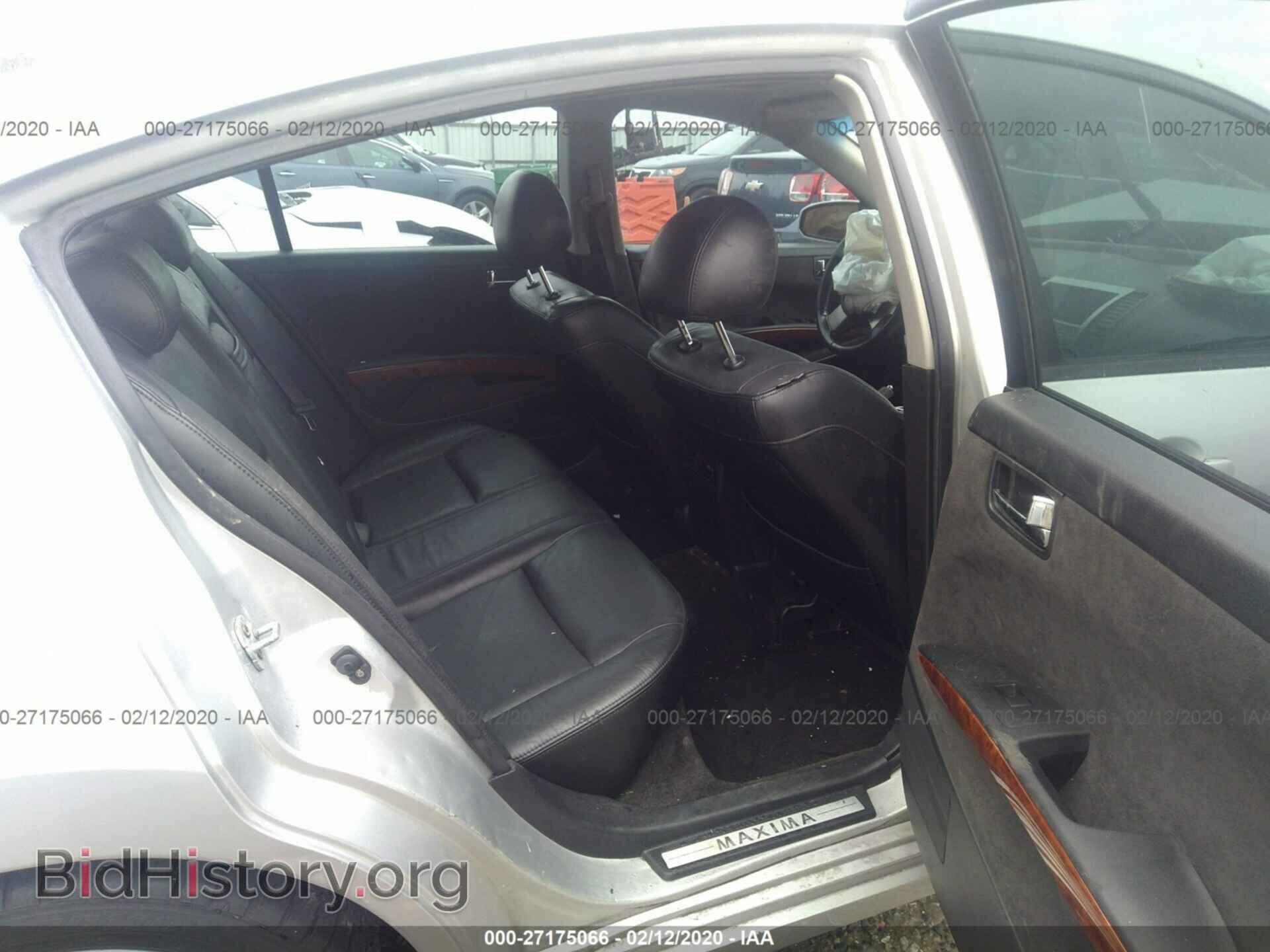 2005 NISSAN MAXIMA - VIN: 1N4BA41E35C861319 - Фото 8
