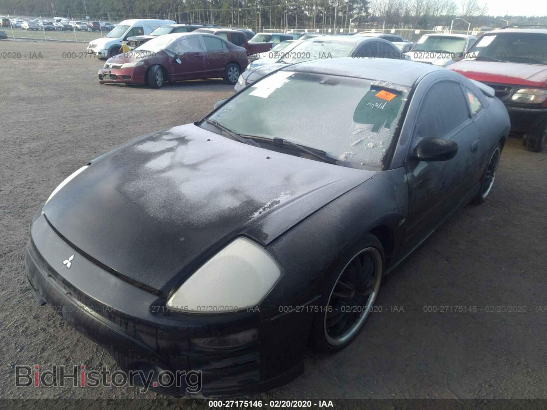 2003 MITSUBISHI ECLIPSE - VIN: 4A3AC74H83E045275 - Фото 2