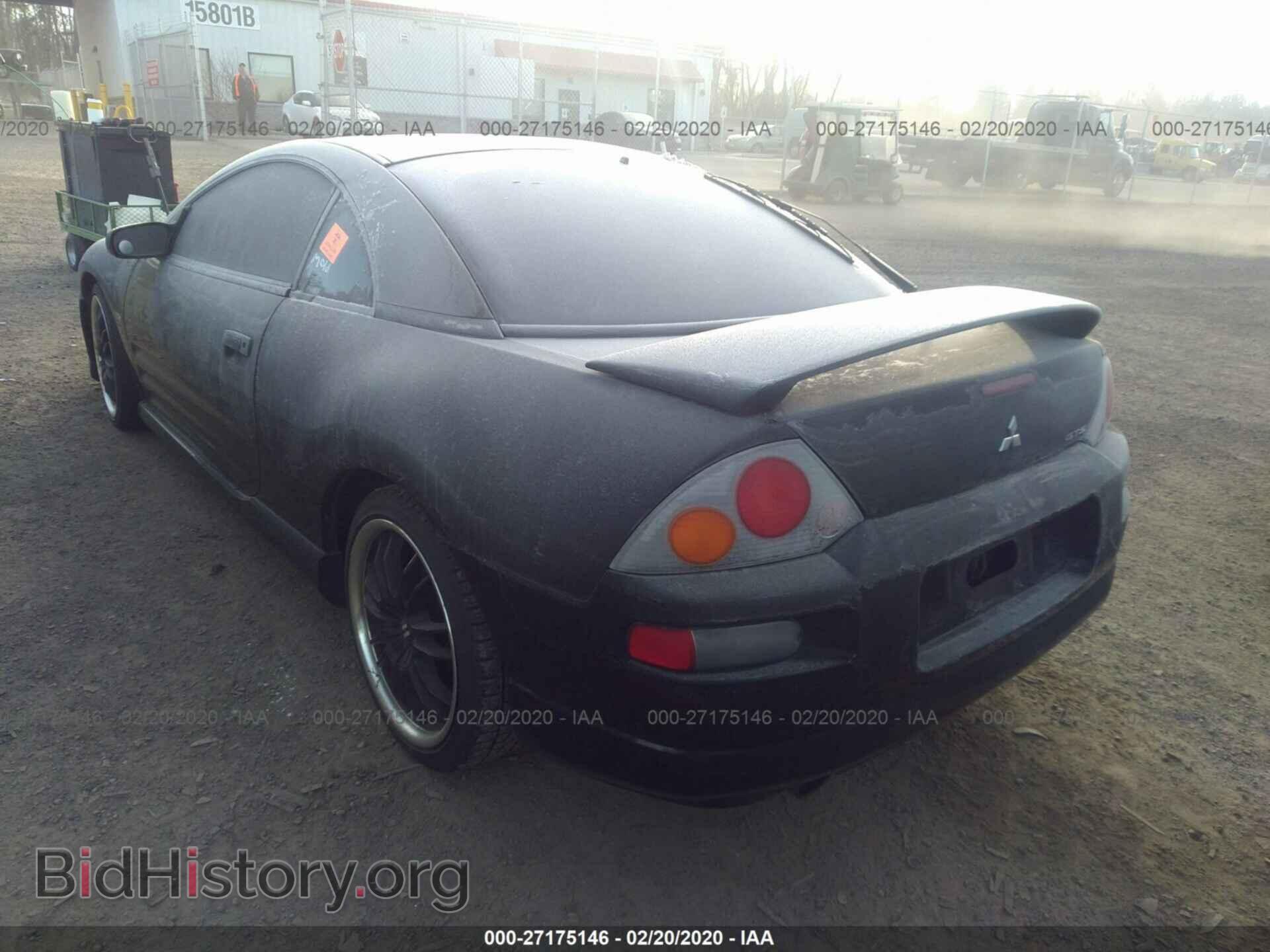 2003 MITSUBISHI ECLIPSE - VIN: 4A3AC74H83E045275 - Фото 3