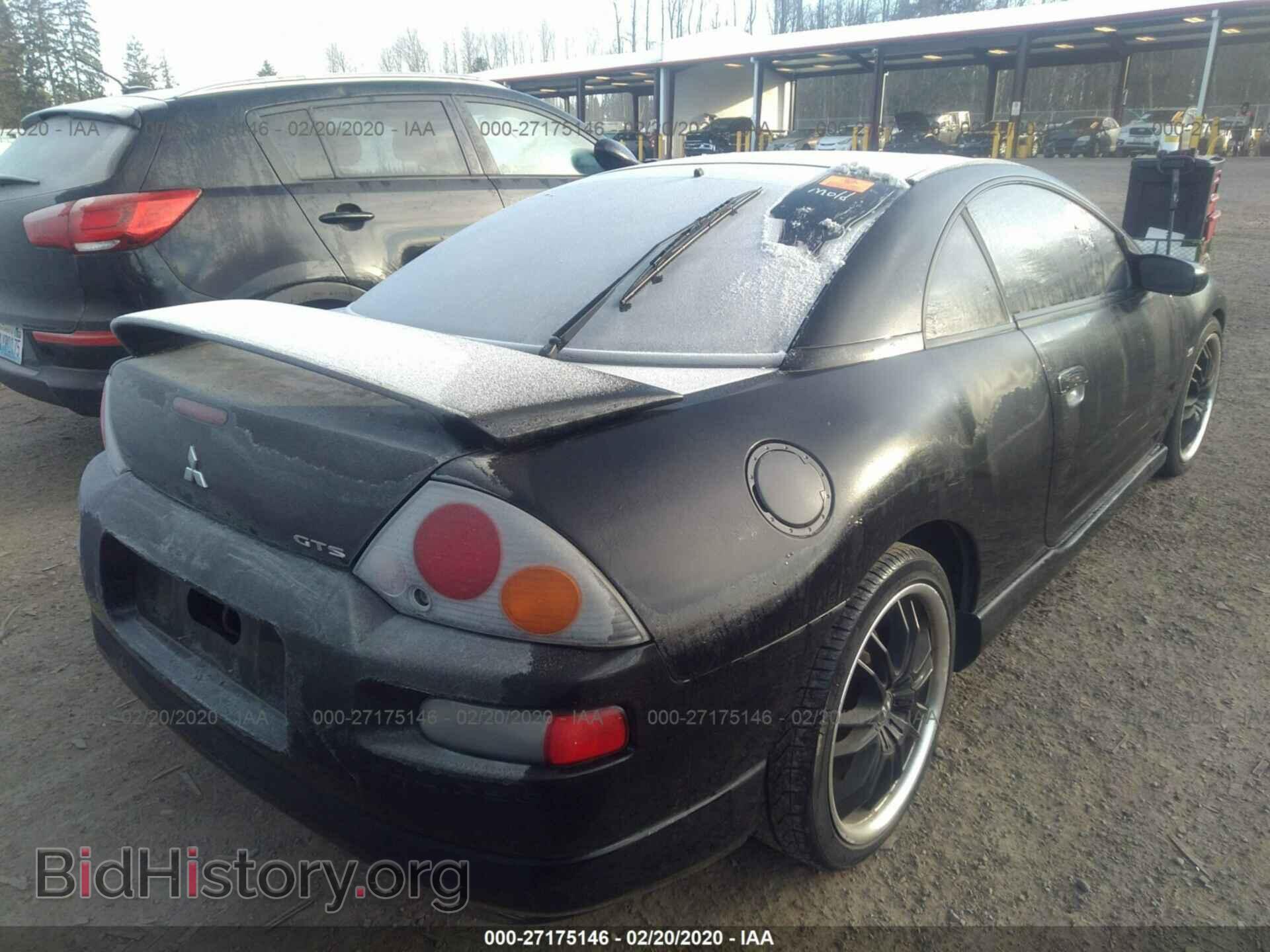2003 MITSUBISHI ECLIPSE - VIN: 4A3AC74H83E045275 - Фото 4