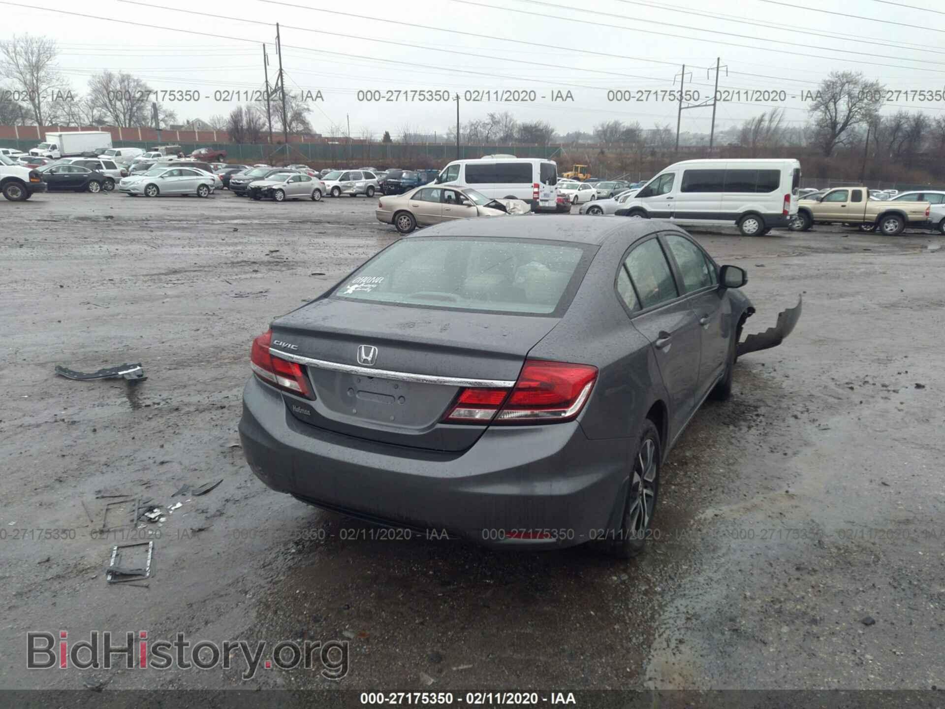 2013 HONDA CIVIC - VIN: 19XFB2F80DE211712 - Фото 4
