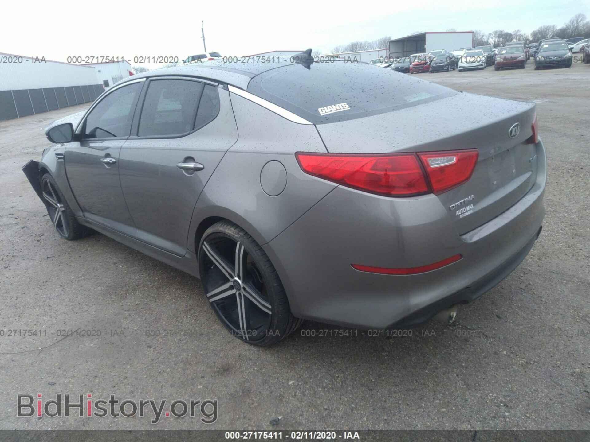 2015 KIA OPTIMA - VIN: 5XXGN4A77FG408778 - Фото 3