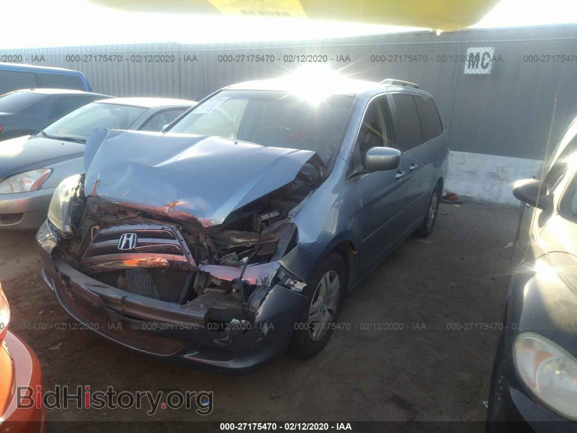 2005 HONDA ODYSSEY - VIN: 5FNRL38425B103226 - Фото 2