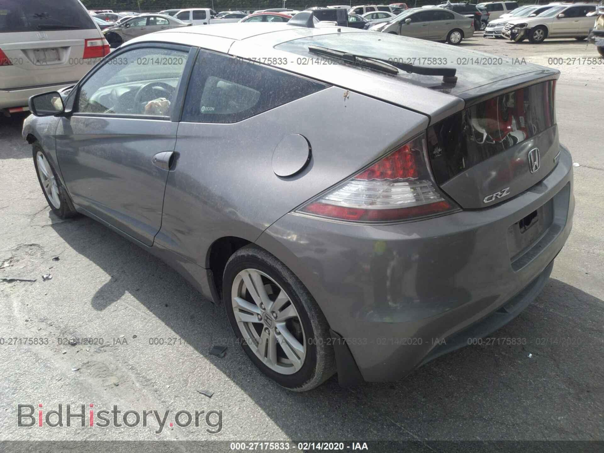 2012 HONDA CR-Z - VIN: JHMZF1D63CS003069 - Фото 3