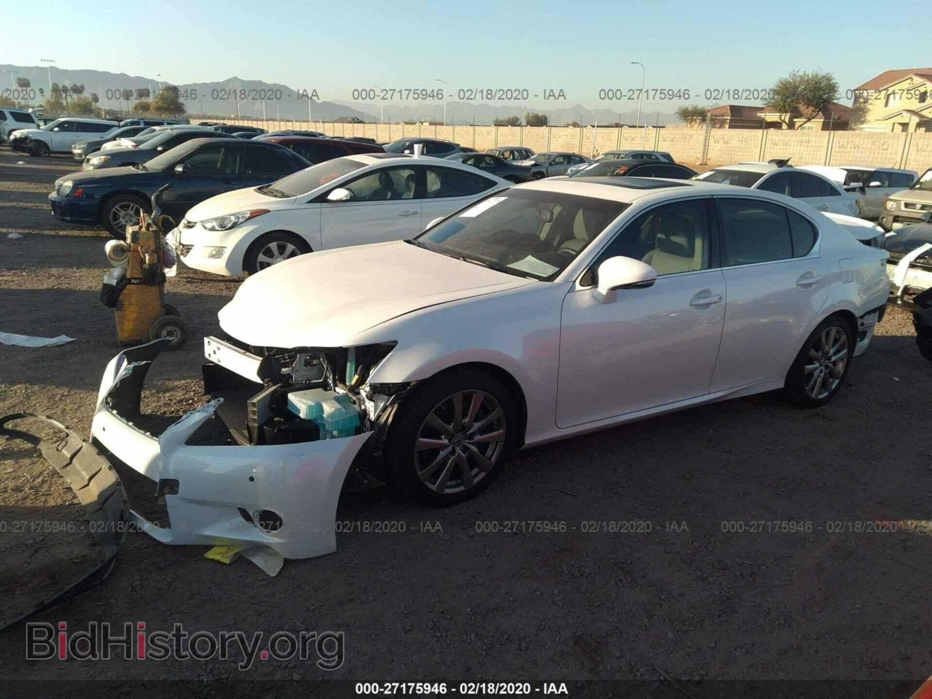 2013 LEXUS GS - VIN: JTHBE1BL7D5028392 - Фото 2