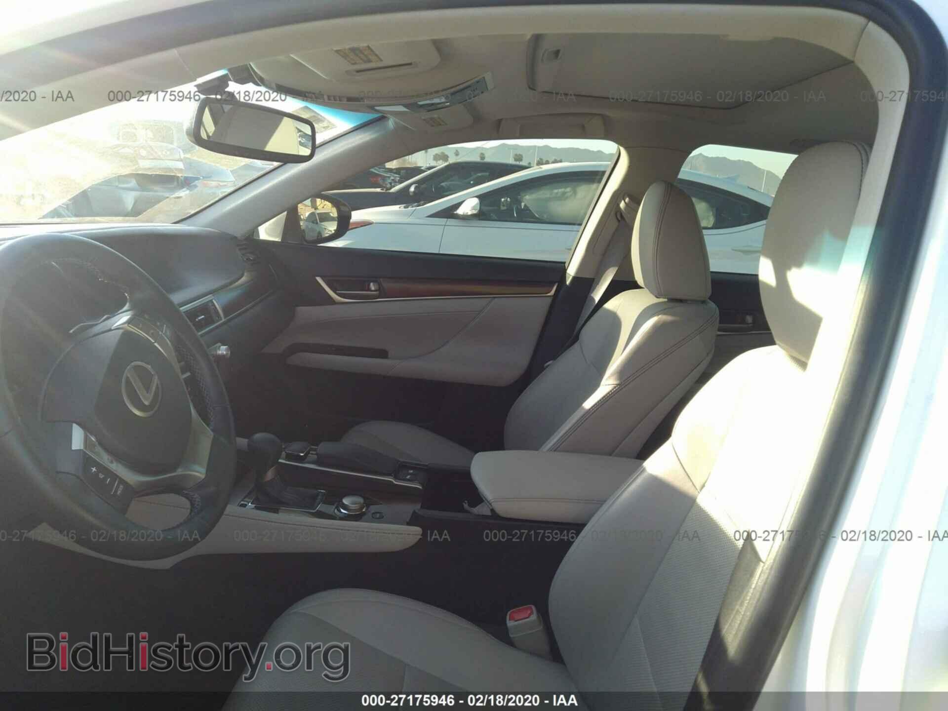 2013 LEXUS GS - VIN: JTHBE1BL7D5028392 - Фото 5