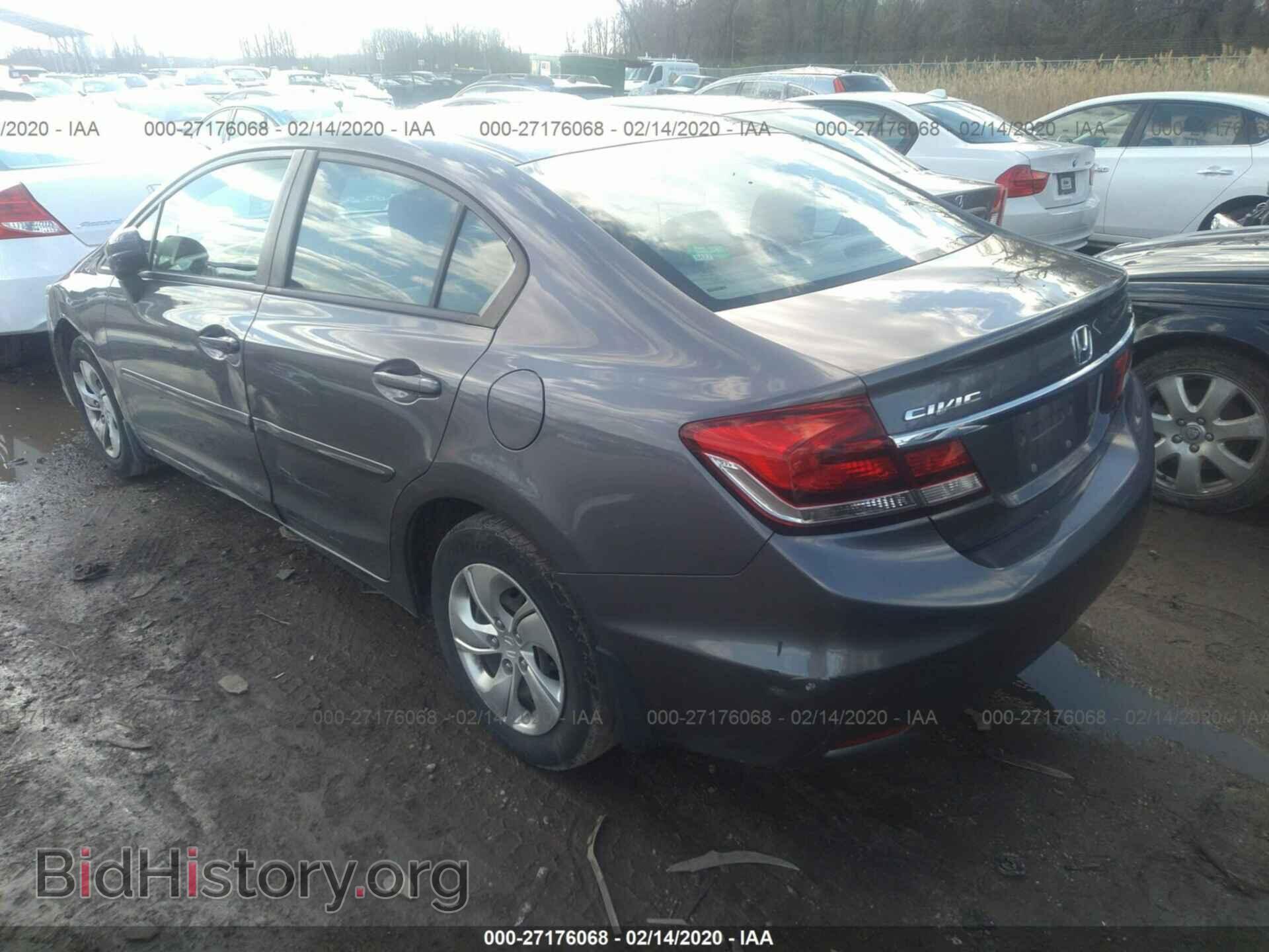2014 HONDA CIVIC - VIN: 19XFB2E56EE081637 - Фото 3