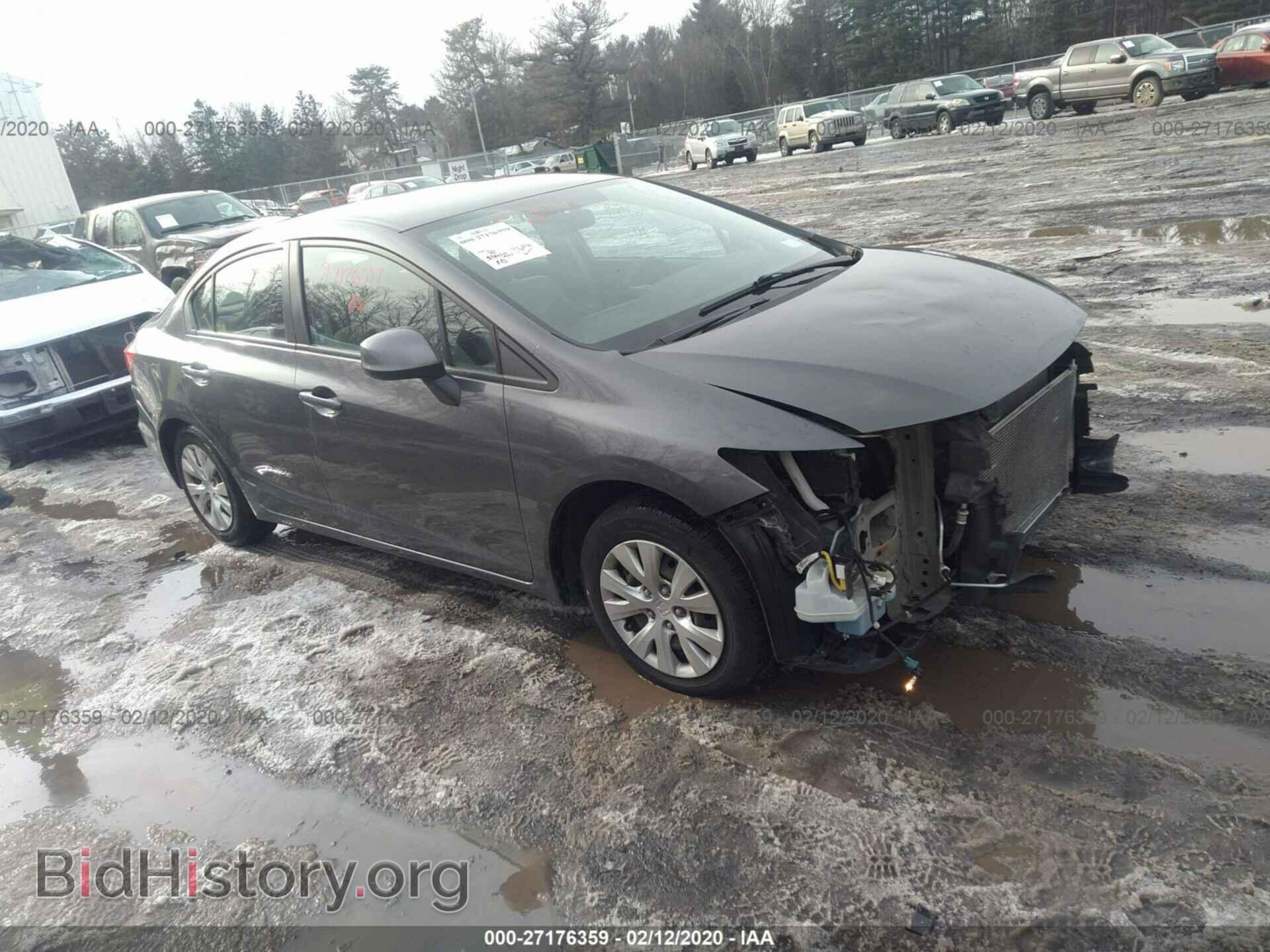 Фотография 2HGFB2F5XCH313237 - HONDA CIVIC 2012