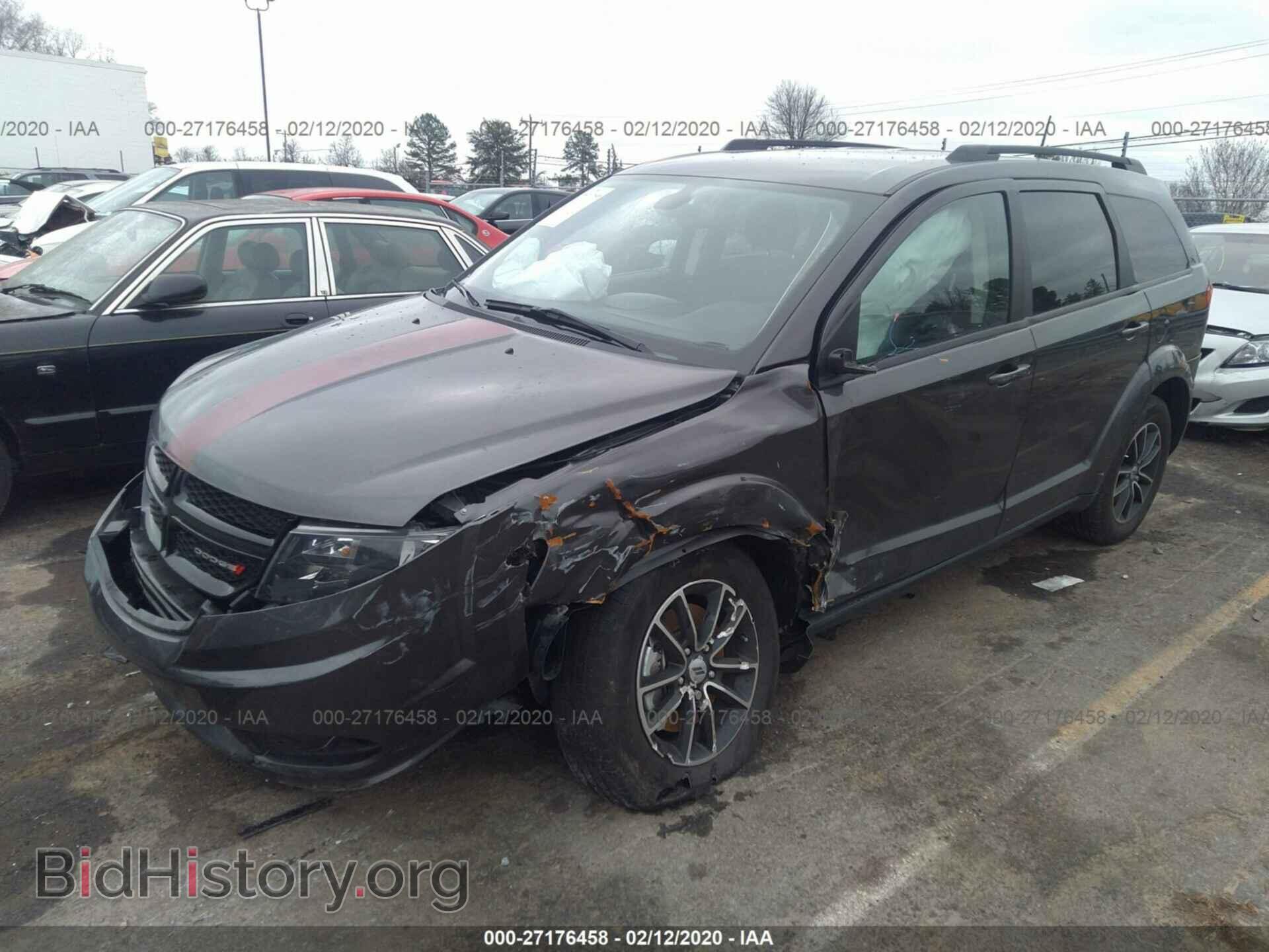 2018 DODGE JOURNEY - VIN: 3C4PDCAB0JT527805 - Фото 2