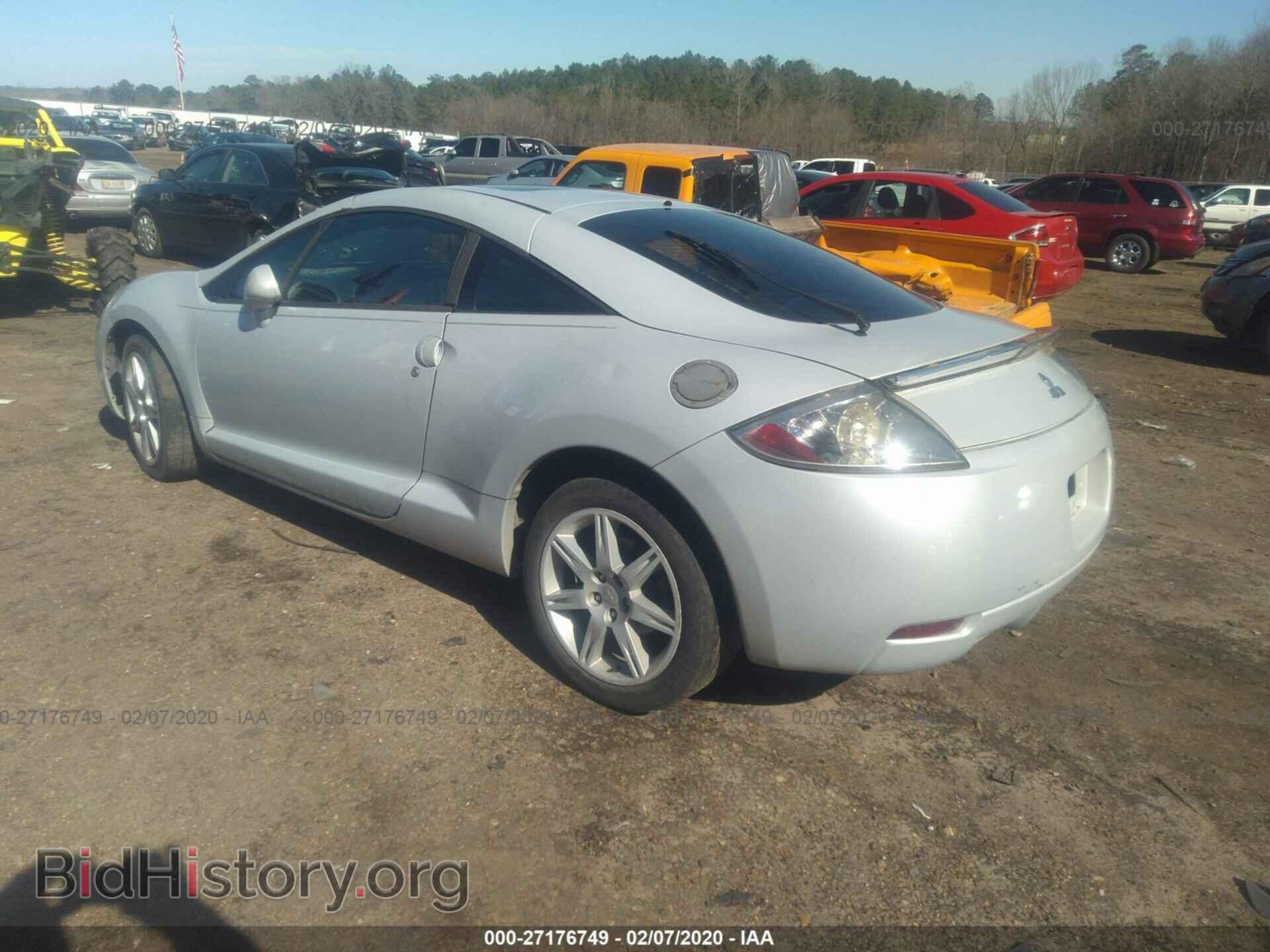 2006 MITSUBISHI ECLIPSE - VIN: 4A3AK34T96E054121 - Фото 3